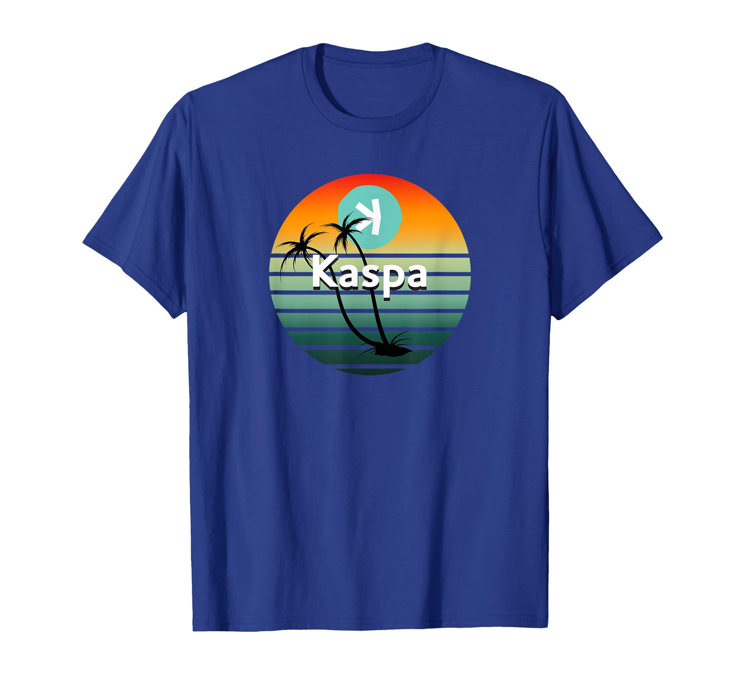 Kaspa CryptoRetro Sunset T-Shirt