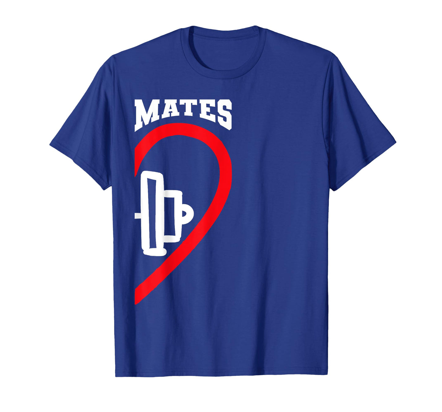 Swole Mates Cute Workout Matching Couples Valentine Day Gym T-Shirt