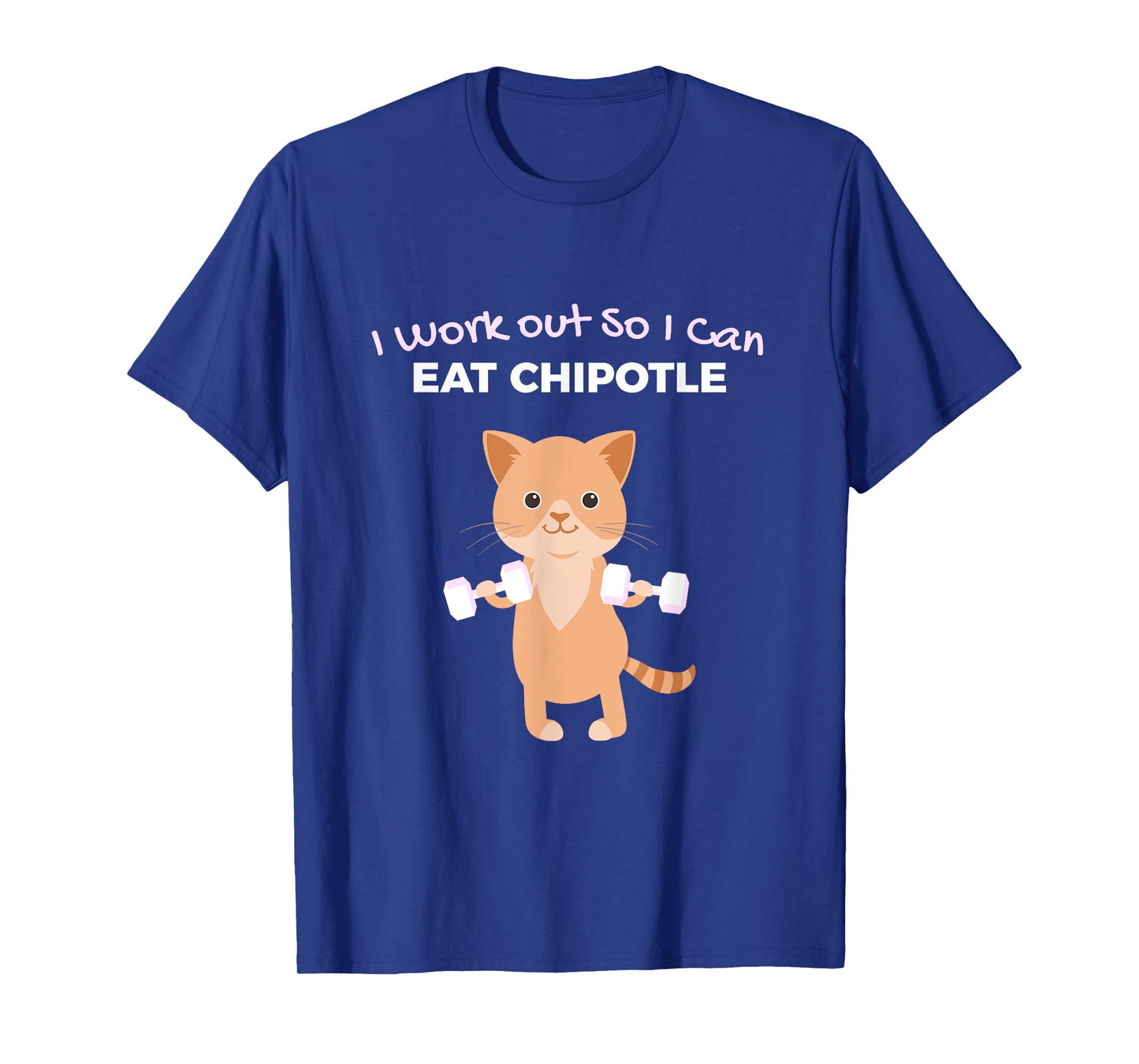 Funny Chipotle Lover Gym Design T-Shirt