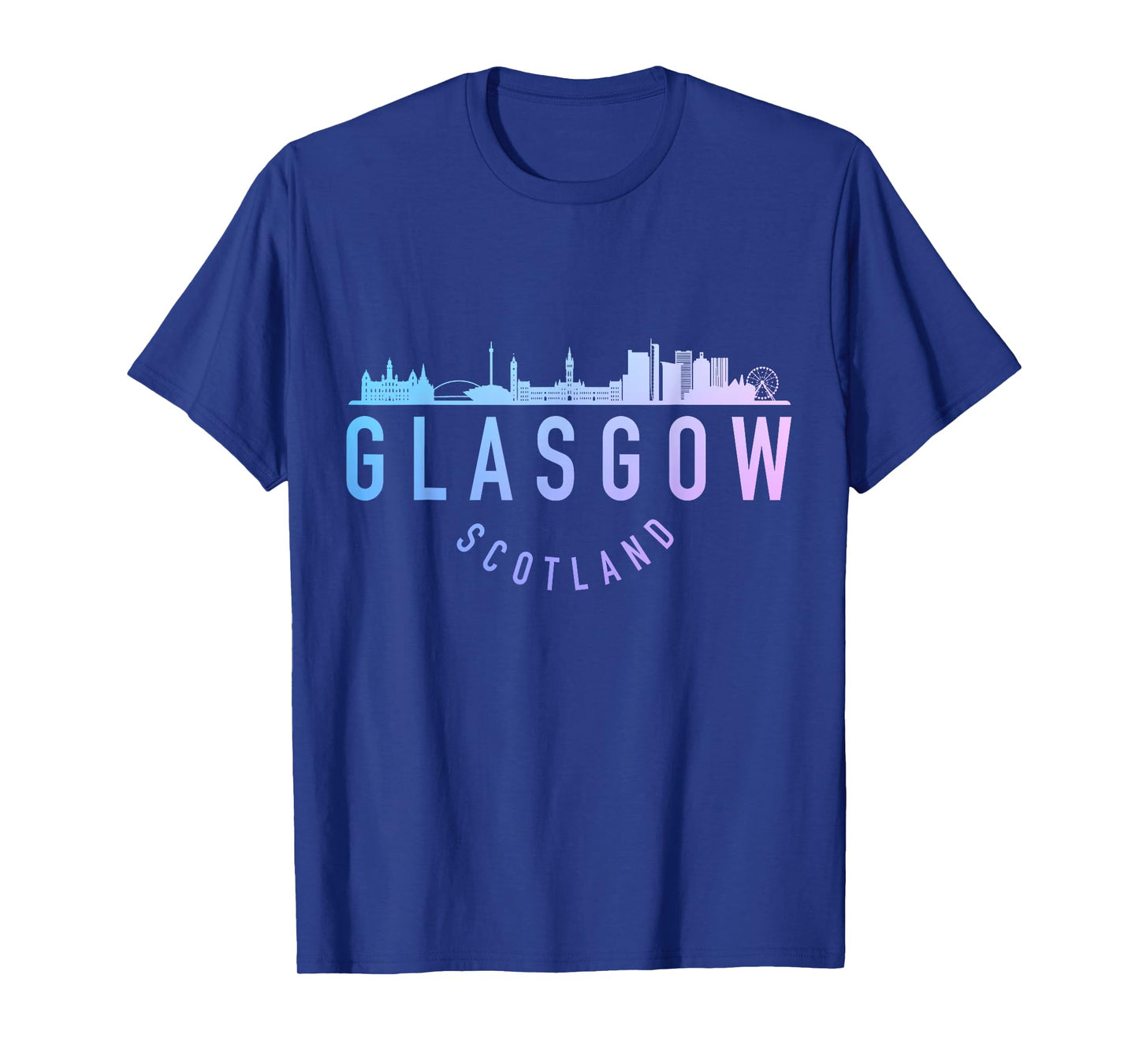 Glasgow Scotland Skyline Pride Souvenir T-Shirt