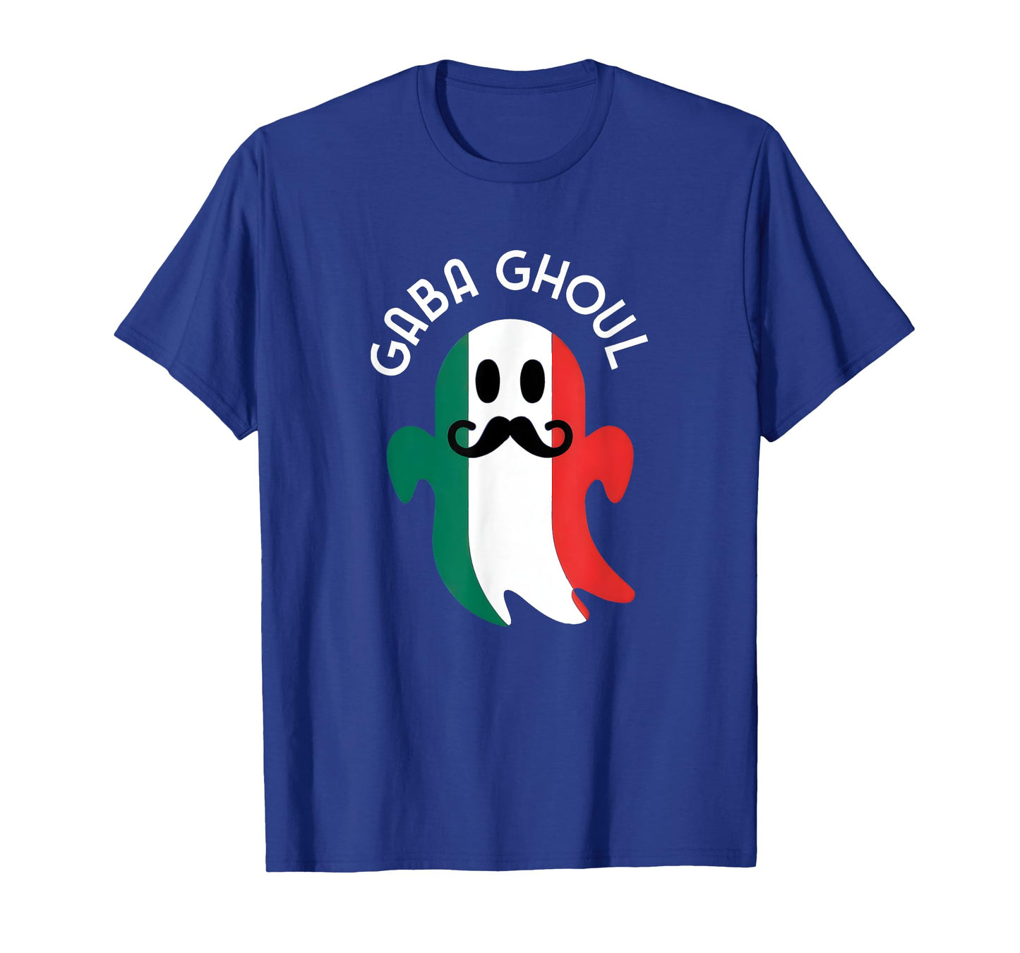 Funny Italian Ghost Halloween Pun Gaba Ghoul T-Shirt