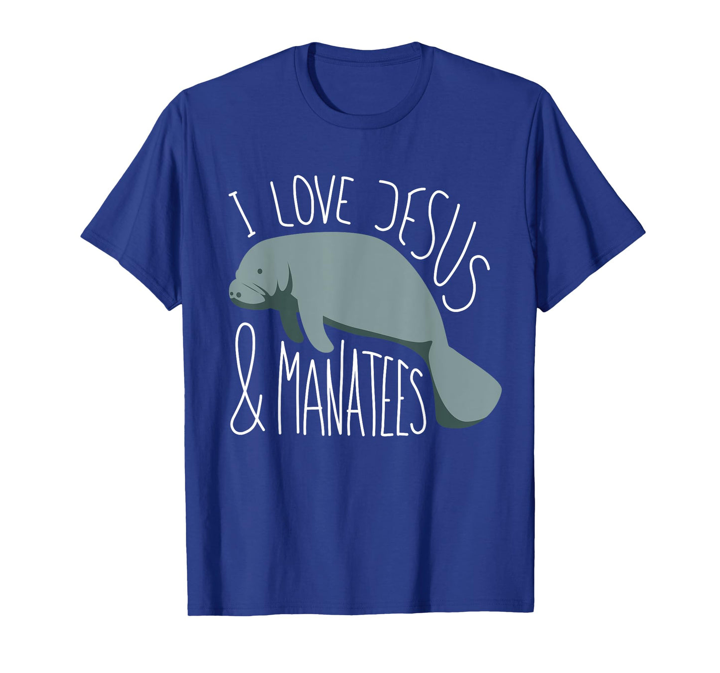 Manatee Lover I Jesus & Manatees I Sea Cow T-Shirt