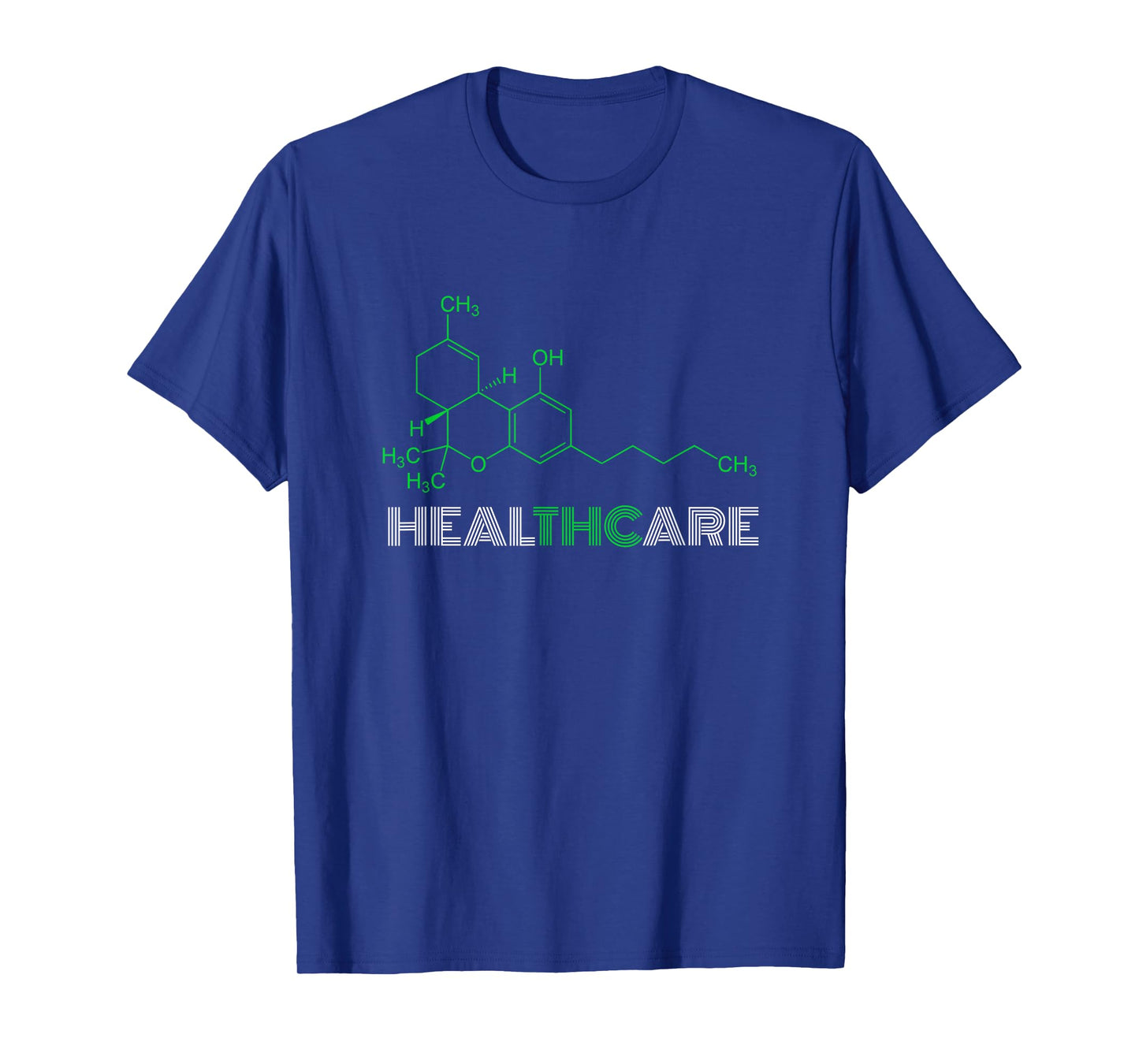 THC Healthcare Shirt THC Molecule Weed Cannabis Tea T-Shirt