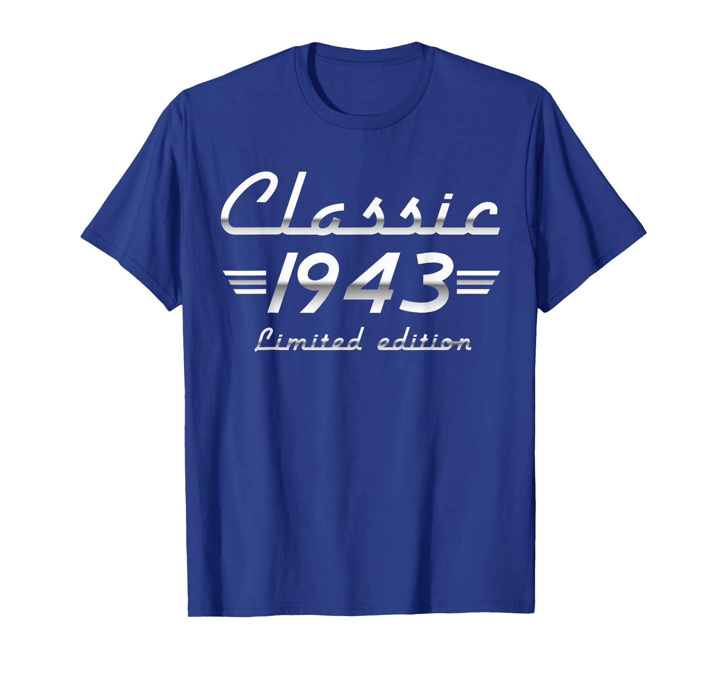 82 Year Old Gifts Classic 1943 Limited Edition 82nd Birthday T-Shirt