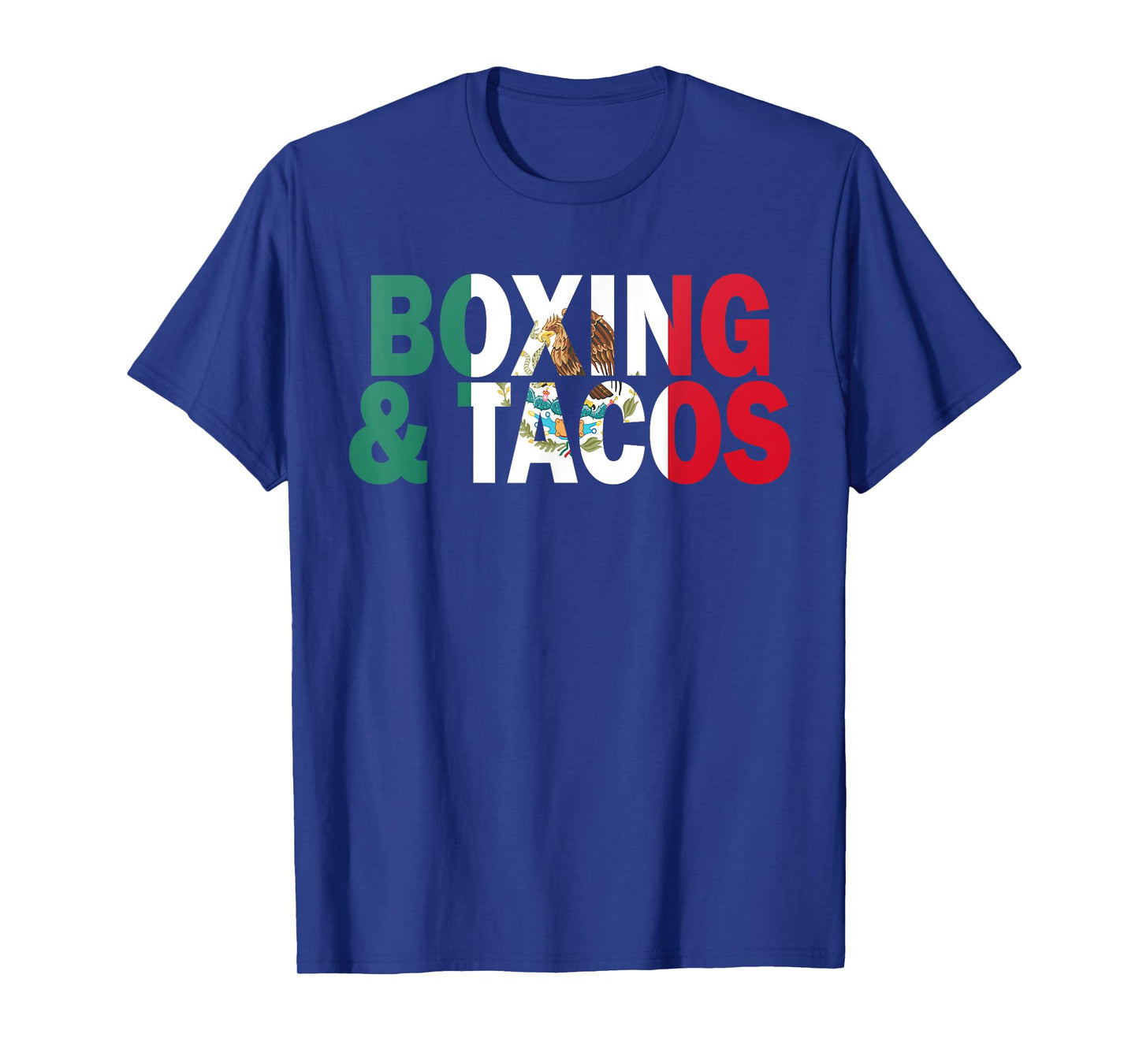 Boxing and Tacos Funny Mexico T-shirt