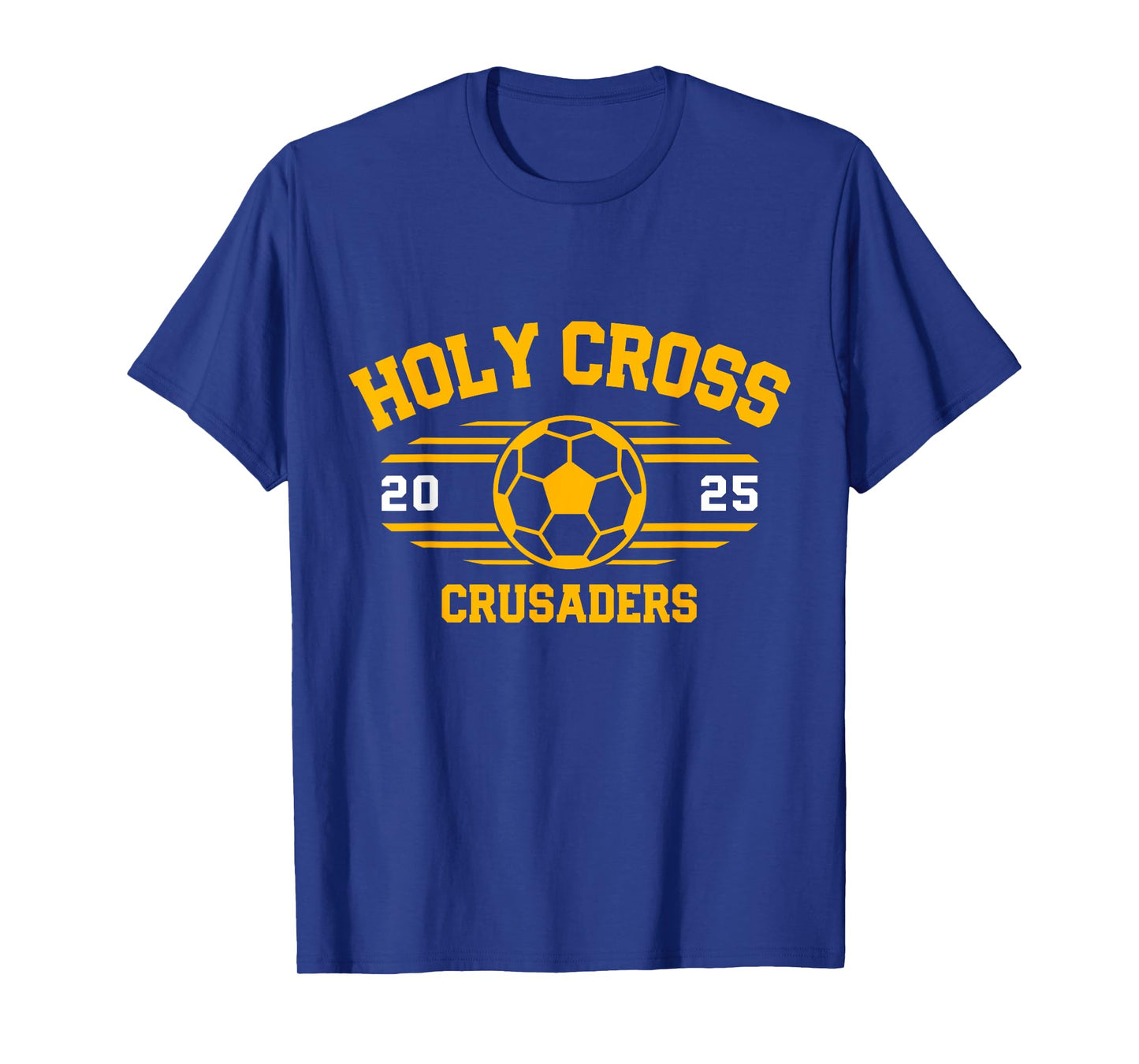 Holy Cross Crusaders Soccer Ball 2025 T-Shirt