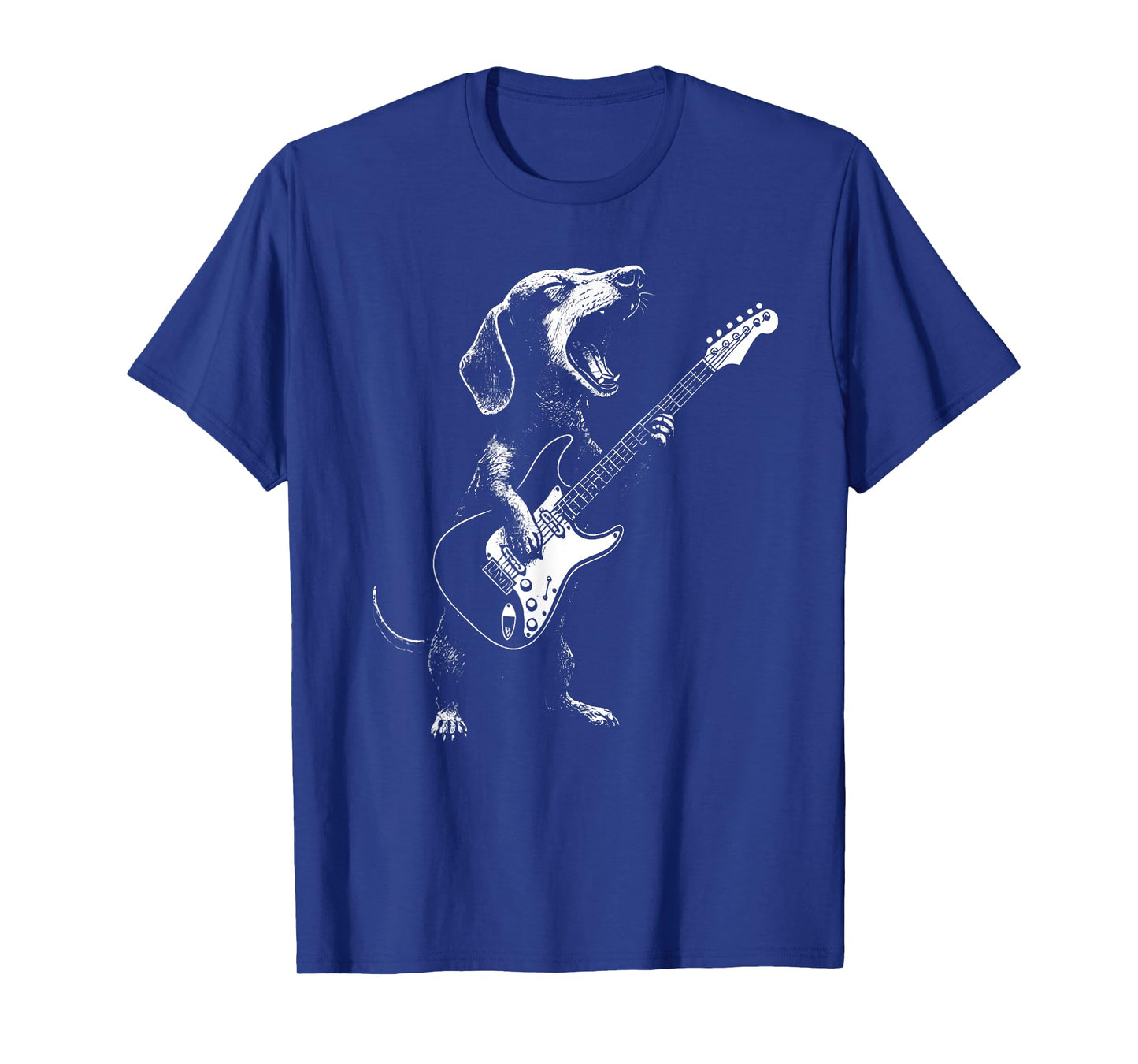 dachshund playing guitar T-Shirt
