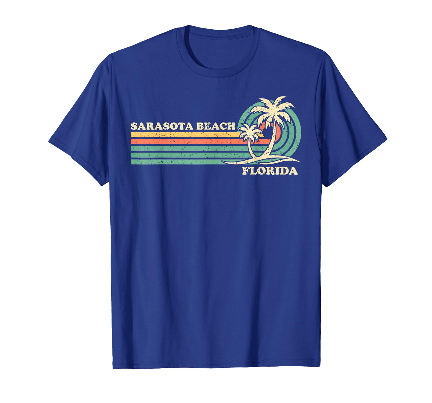 Sarasota Beach Florida Summer Vintage Family Vacation T-Shirt