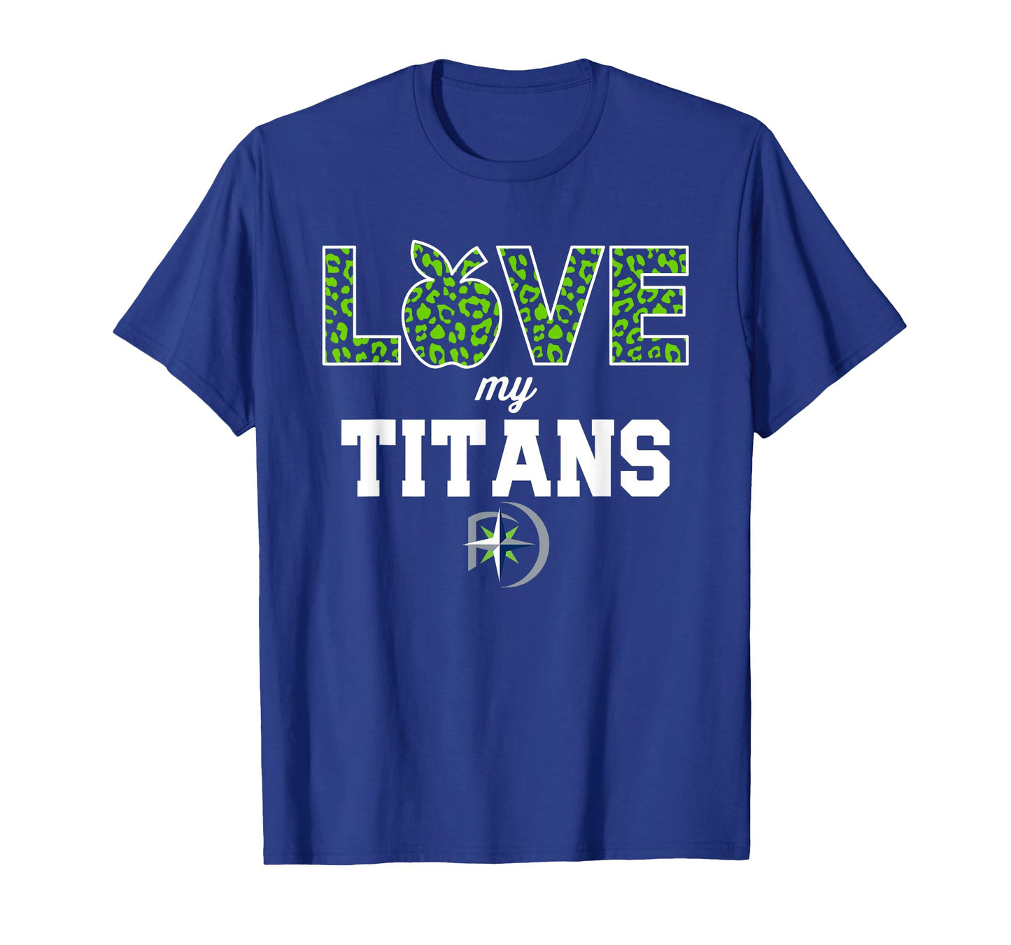 Discovery Titans Logo Love My Team HS T-Shirt