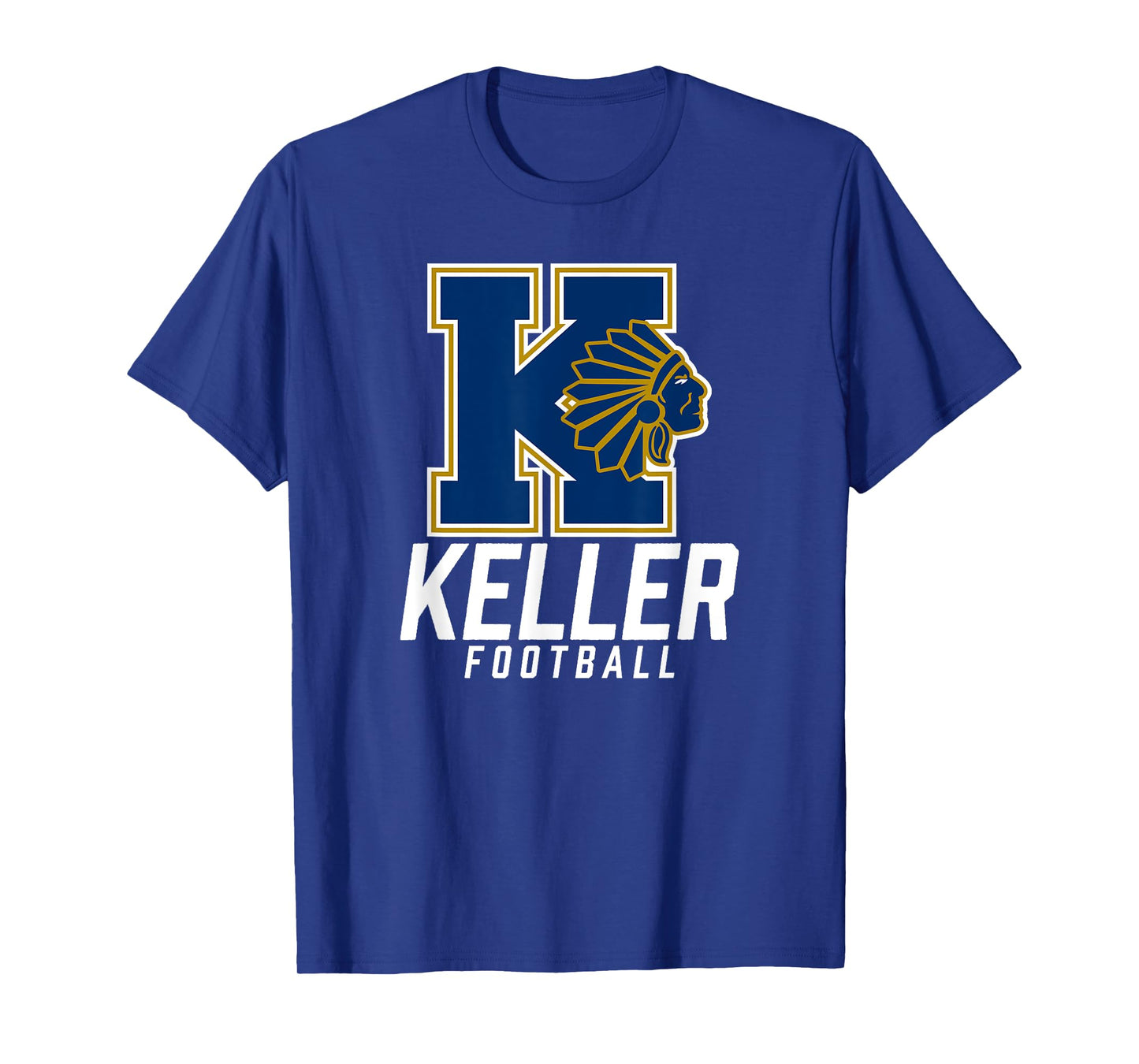 Keller Indians Logo Football Team HS T-Shirt