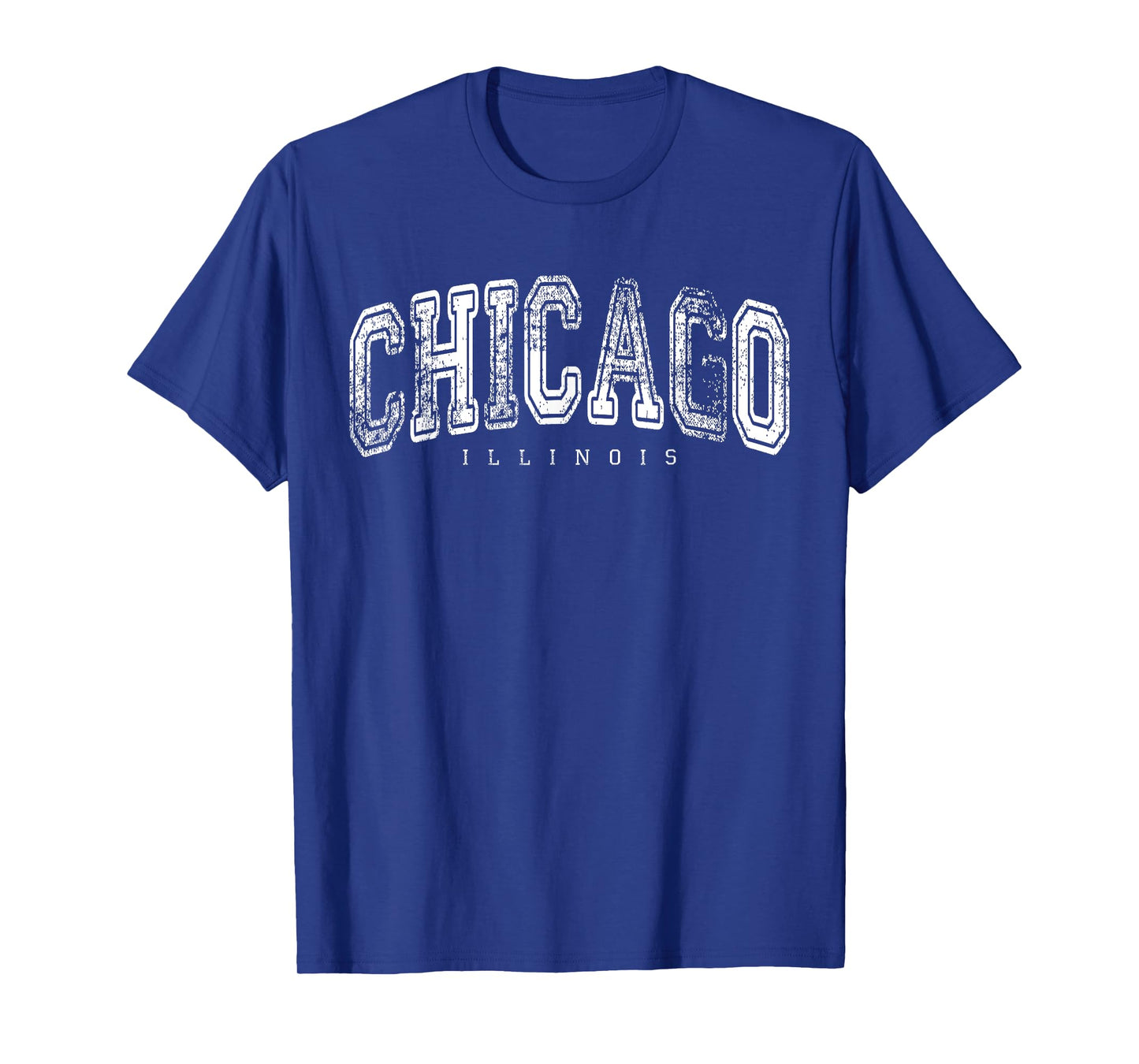 Chicago Illinois Vintage Retro US City State Travel T-Shirt