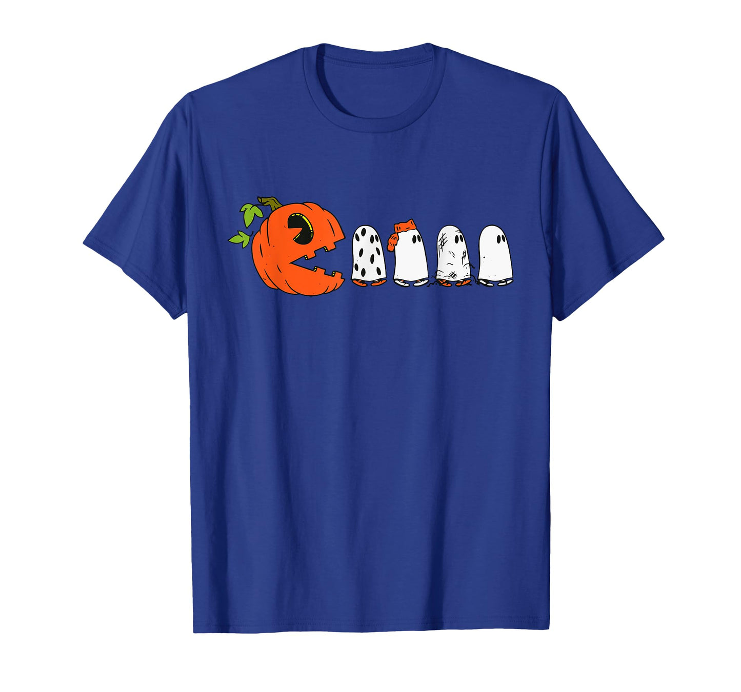 Halloween Pumpkin Funny Ghosts Boys Kids Women Men T-Shirt