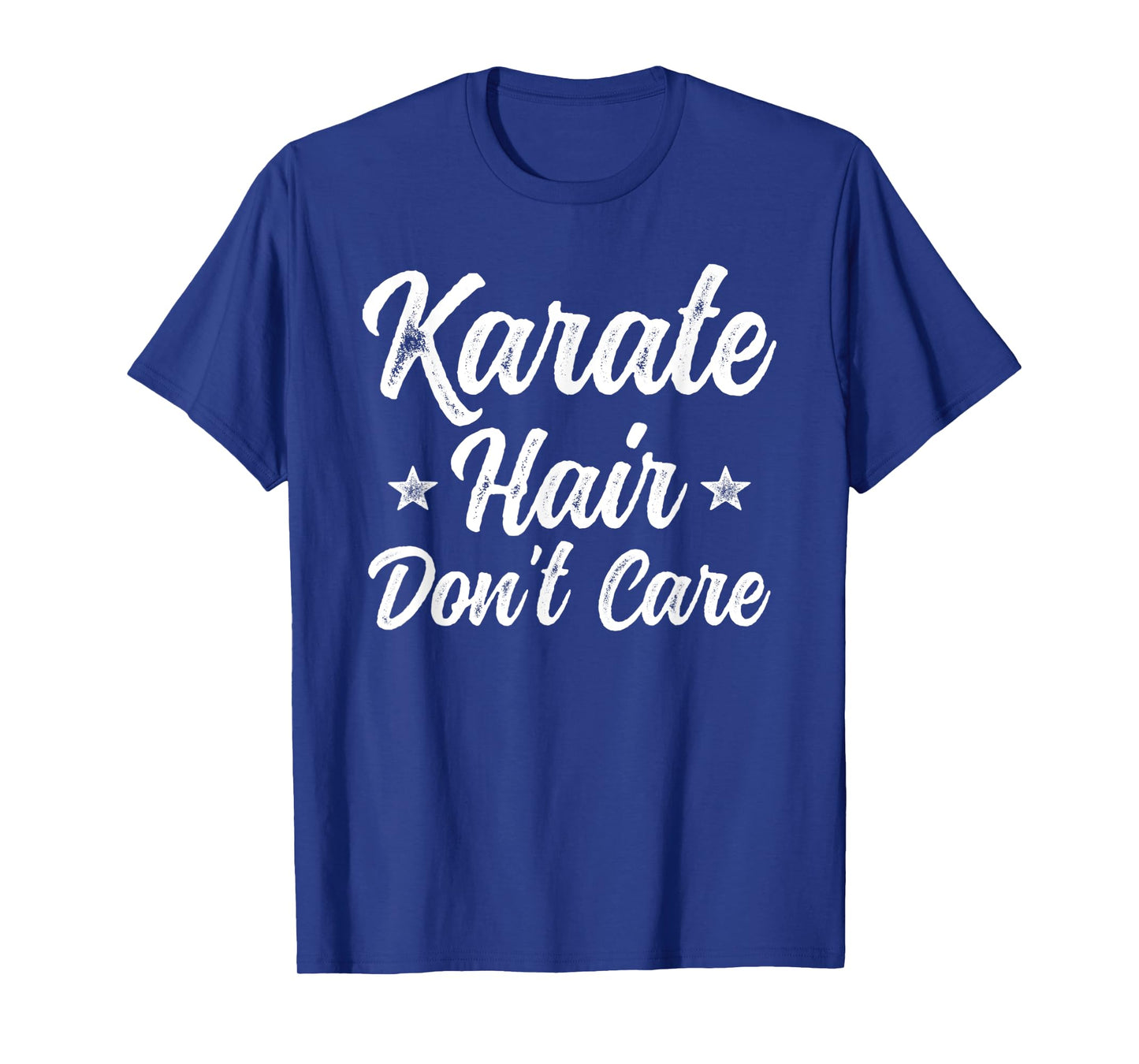 Vintage Karate Hair Don't Care Funny Martial Arts Gift T-Shirt