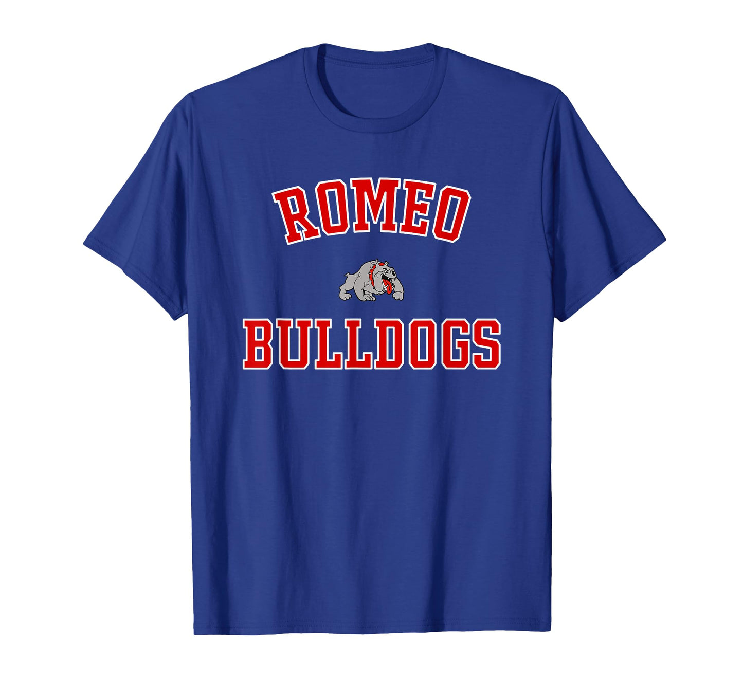 Romeo Bulldogs Logo Varsity HS T-Shirt