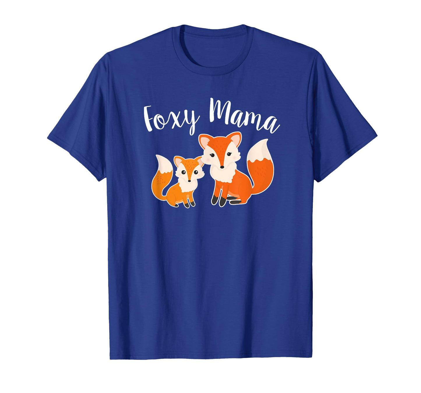 Foxy Mama Funny Mom Joke Saying Mother Daughter Cute Graphic T-Shirt