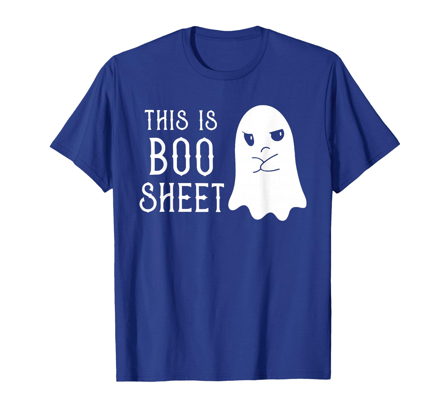This is Boo Sheet Ghost Halloween Costume Men Women T-Shirt