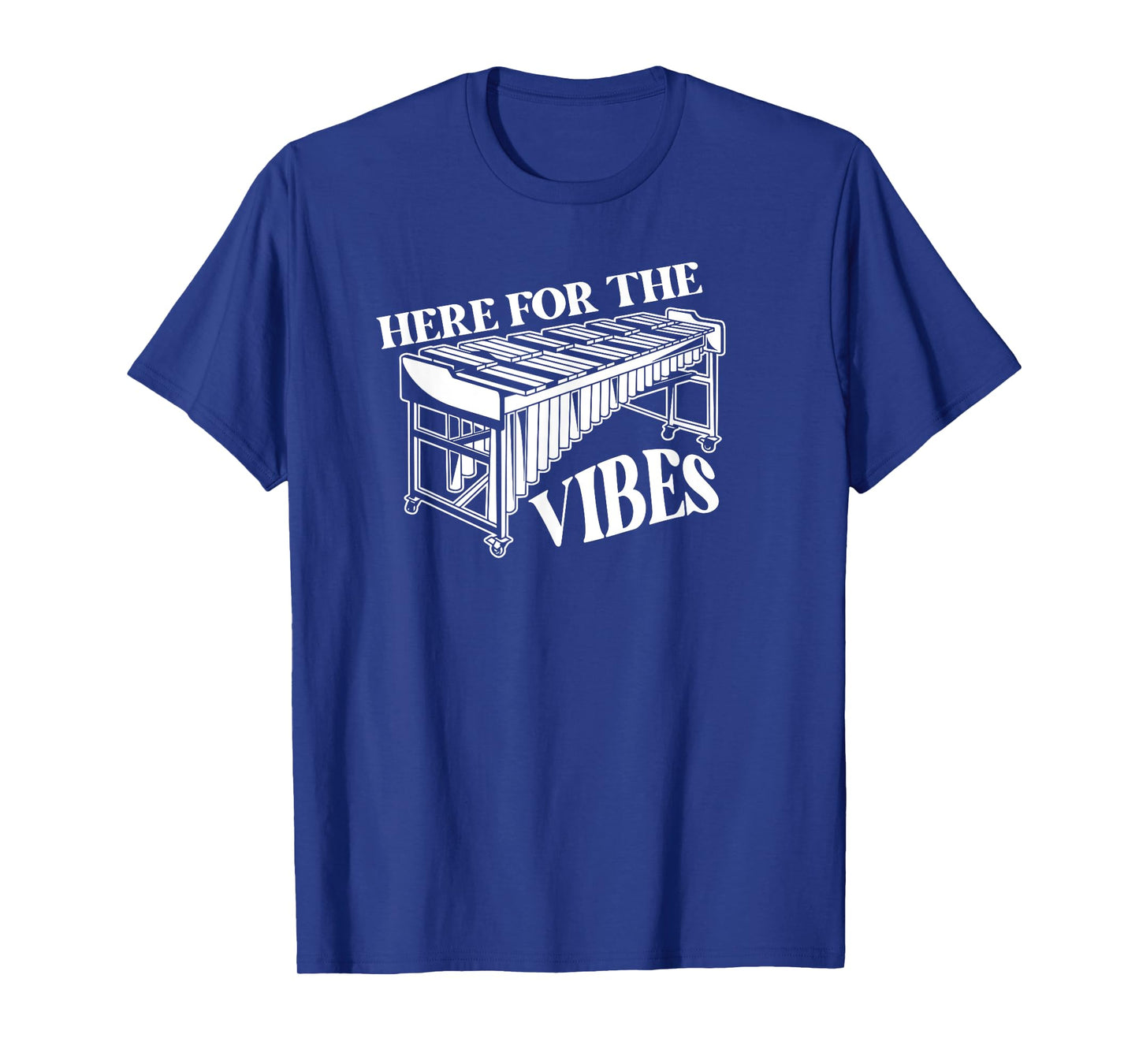 Vintage Here for the Vibes Vibraphone Marching Band Pit T-Shirt