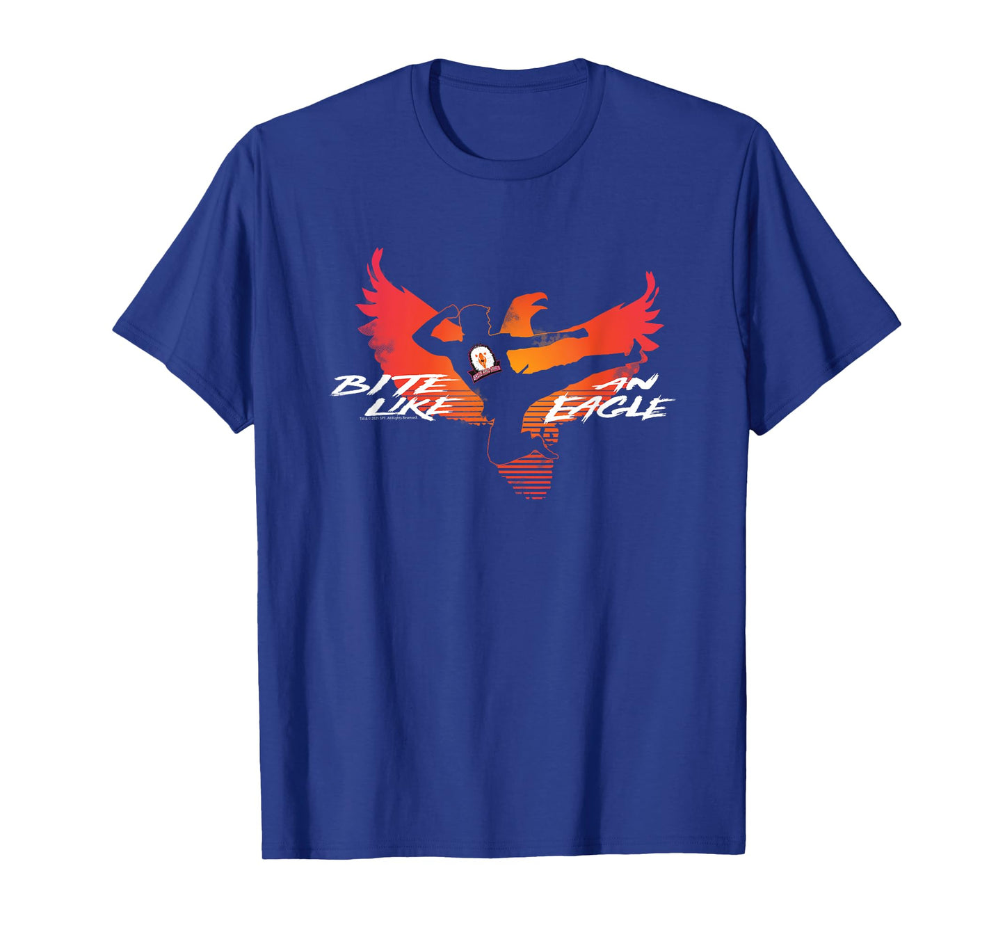 Cobra Kai Bite Like an Eagle Jump Kick T-Shirt