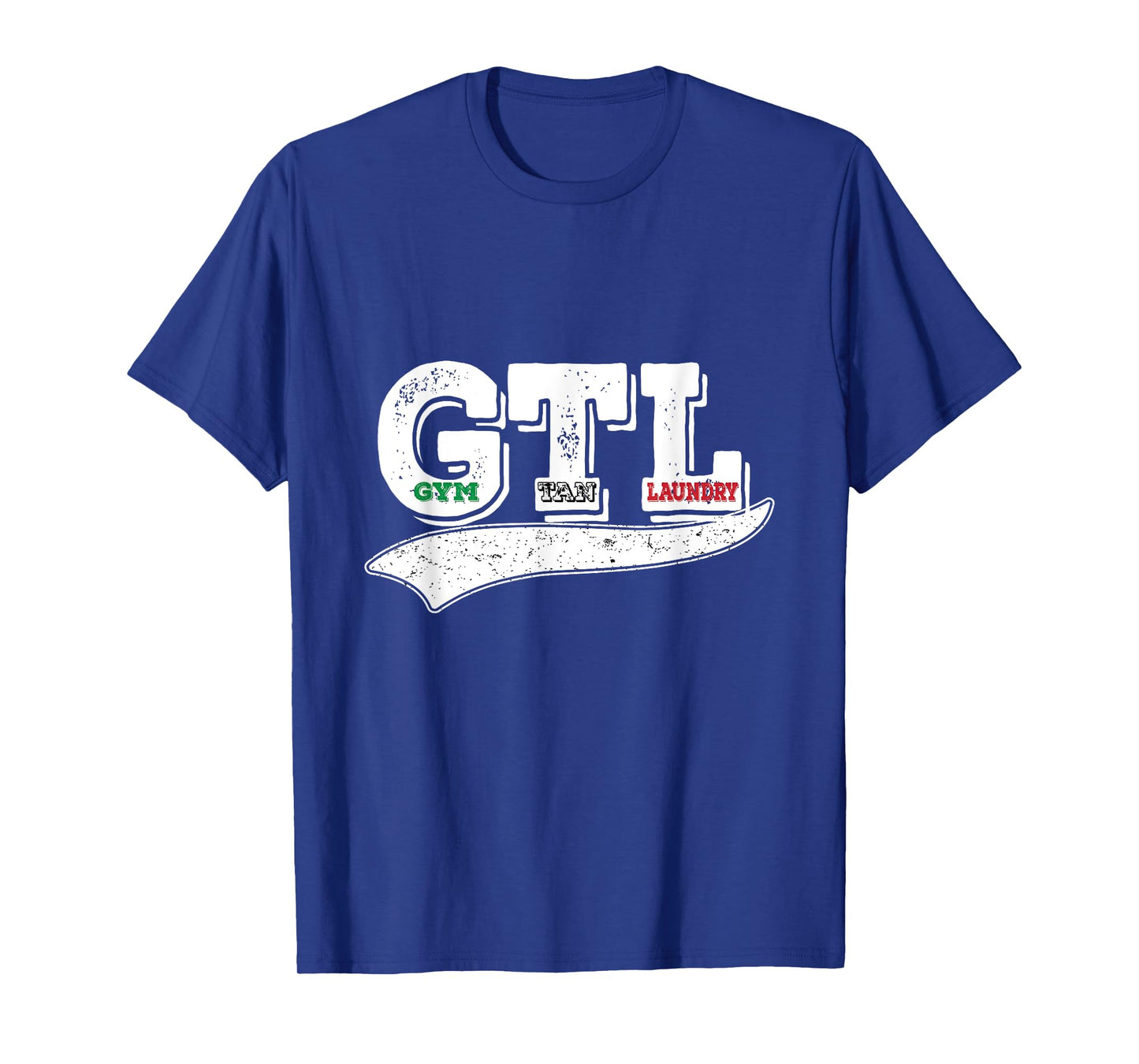 Gym Tan Laundry GTL New Jersey Garden NJ Shore Italian Flag T-Shirt