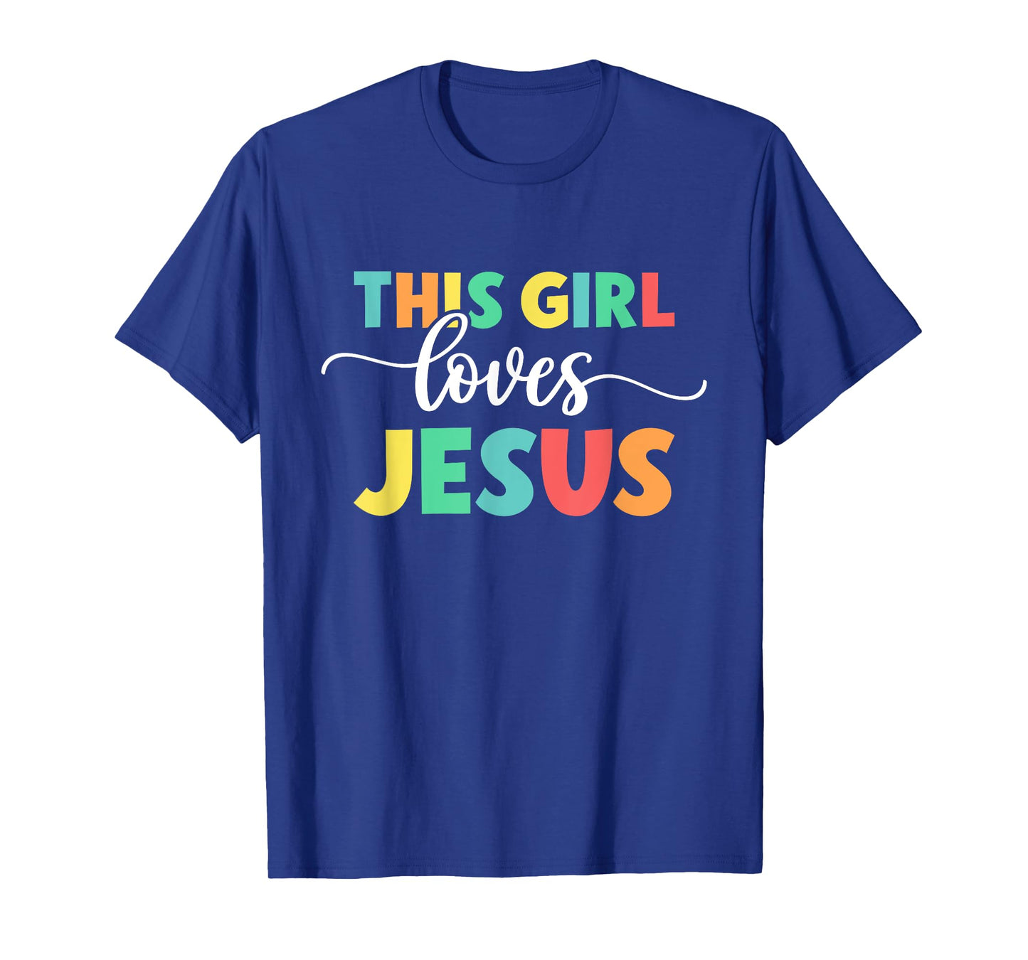 Christian Faith God This Girl Loves Jesus T-Shirt