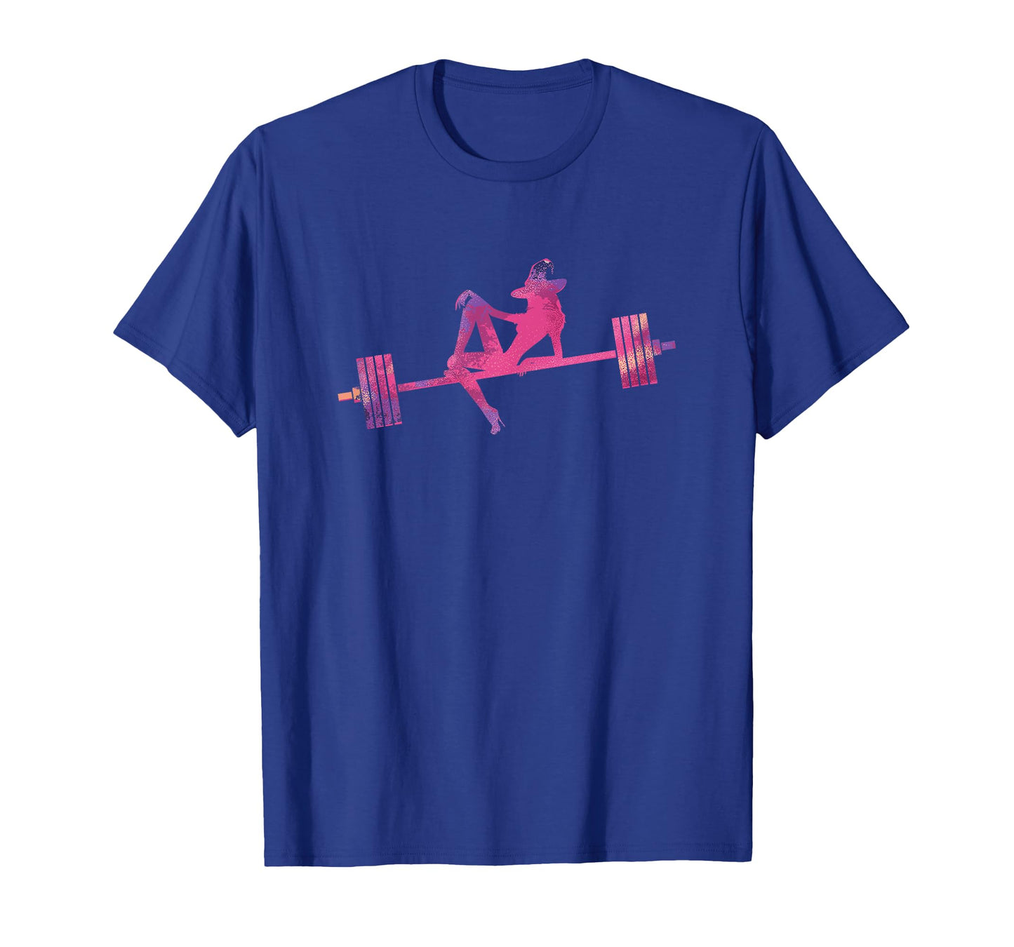 Womens Weightlifting Witch Halloween Gym working out bodybuilding T-Shirt
