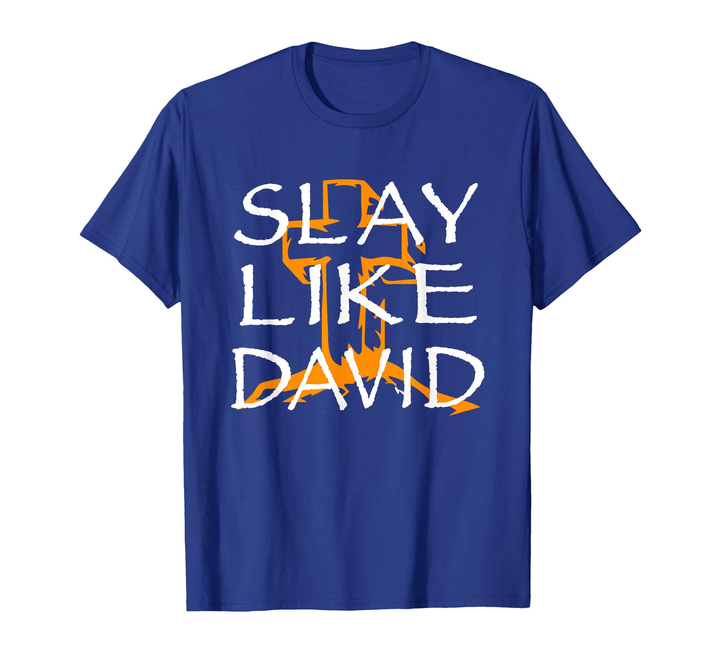 Slay Like David Christian Bible Verse Scripture 1 Samuel 17 T-Shirt