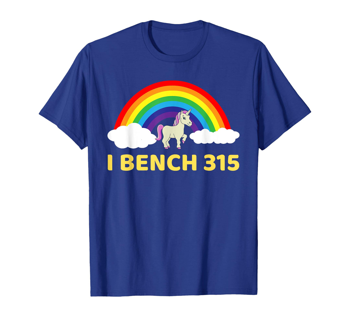I Bench 315 Bench Press 315 lb Club Bodybuilding Satirical T-Shirt