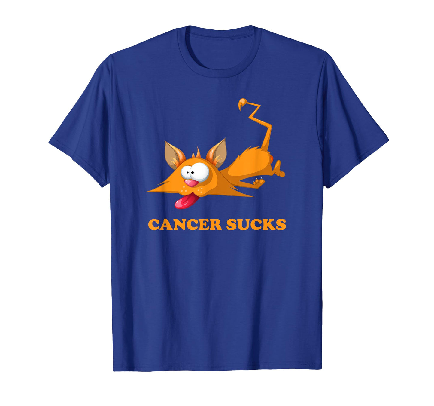 Cancer Sucks With Orange Tabby Cat That Children Like T-Shirt