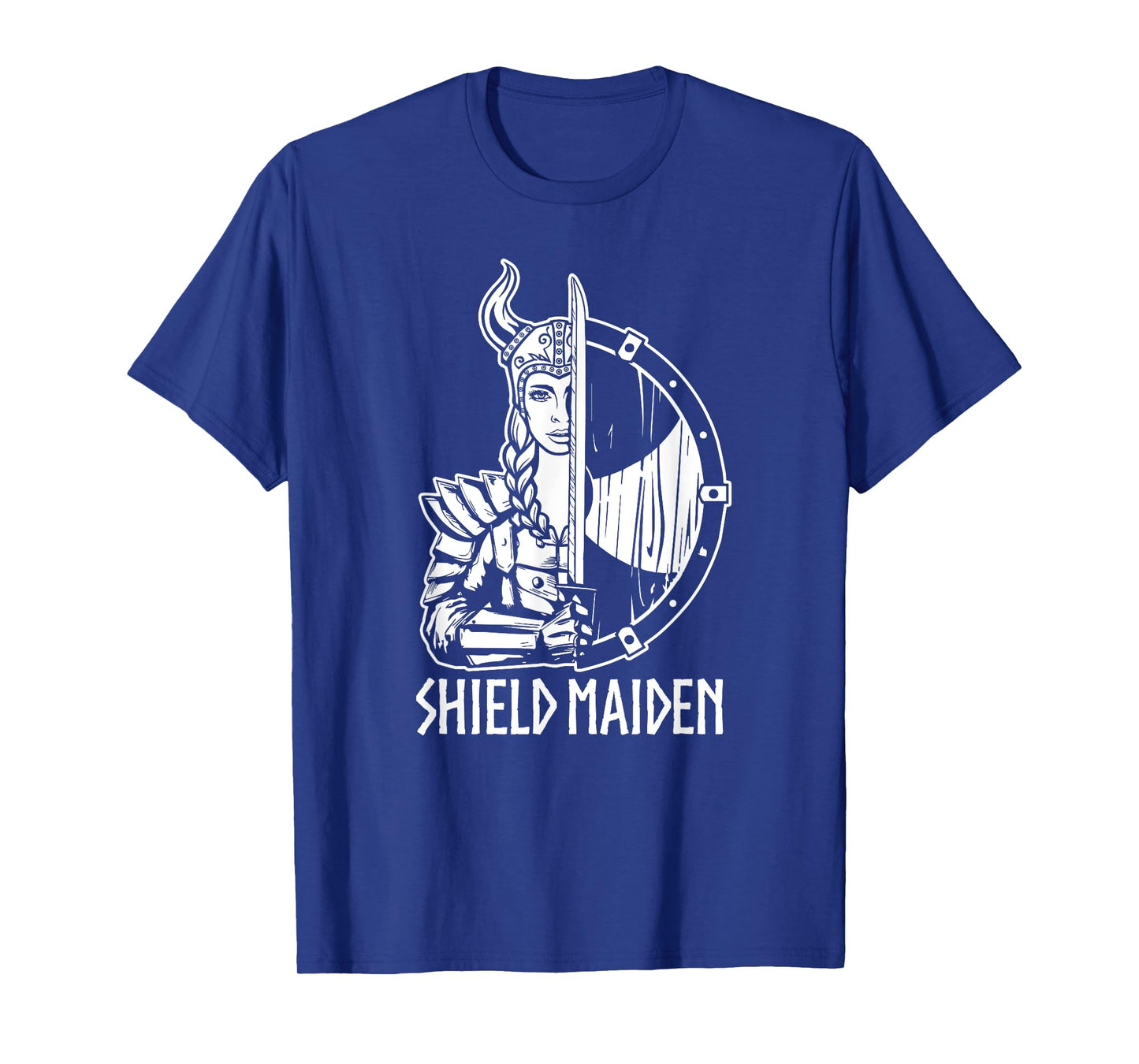 Women Shield Maiden Shirt Tee Girl Viking T-Shirt