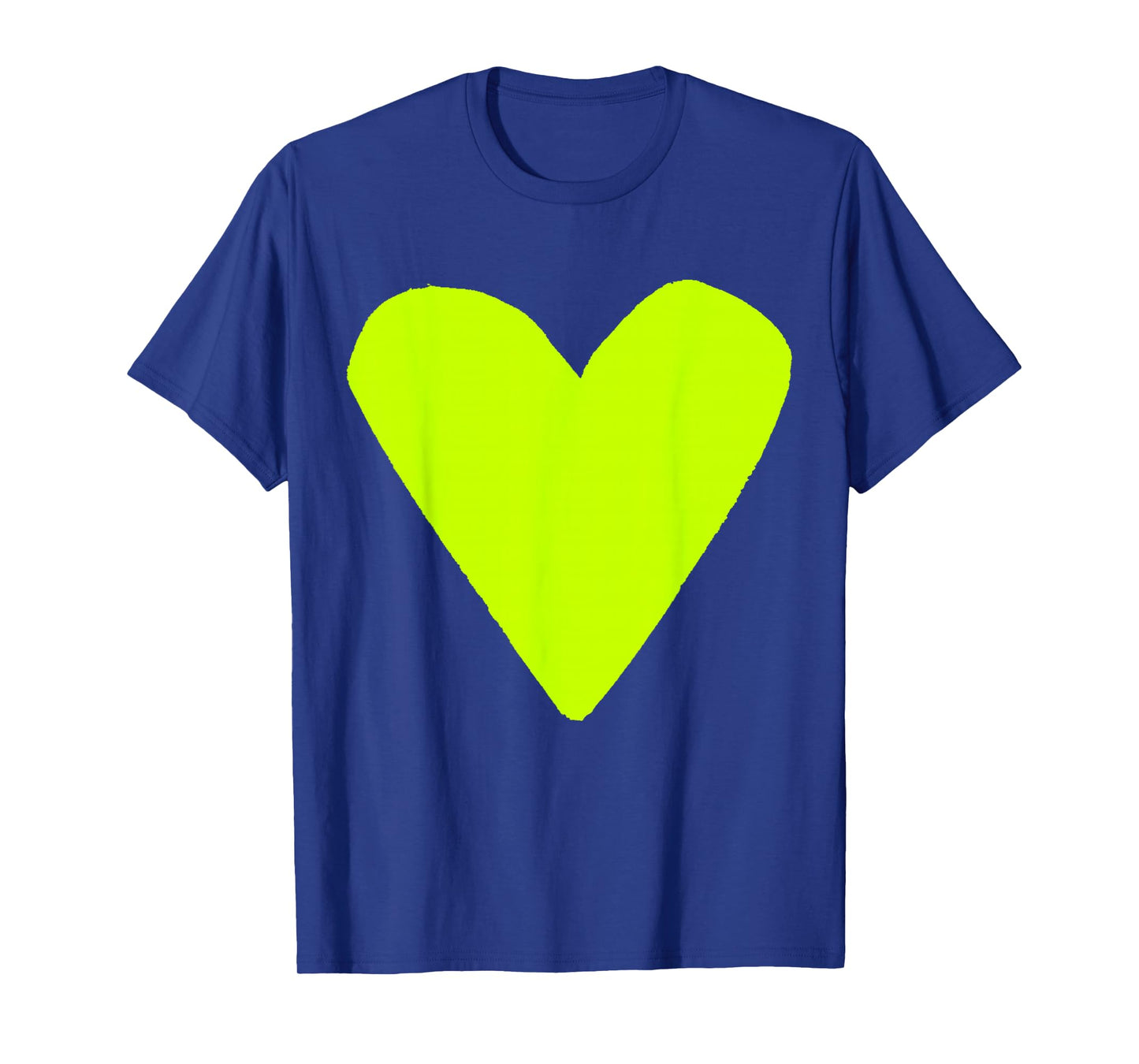 Cute Lime Green Heart T-Shirt