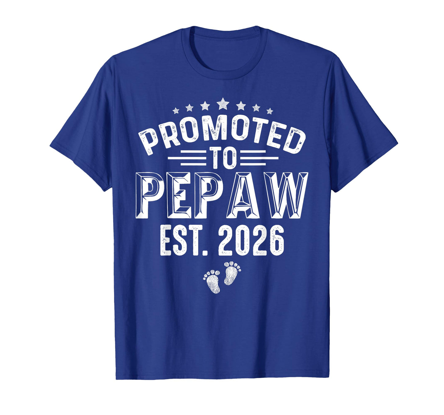 Promoted To Pepaw est.2026 Father's Day First time Pepaw T-Shirt