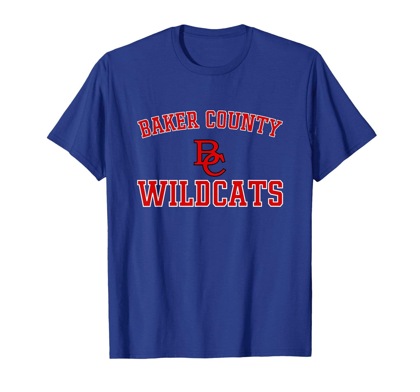 Baker County Wildcats Logo Varsity HS T-Shirt