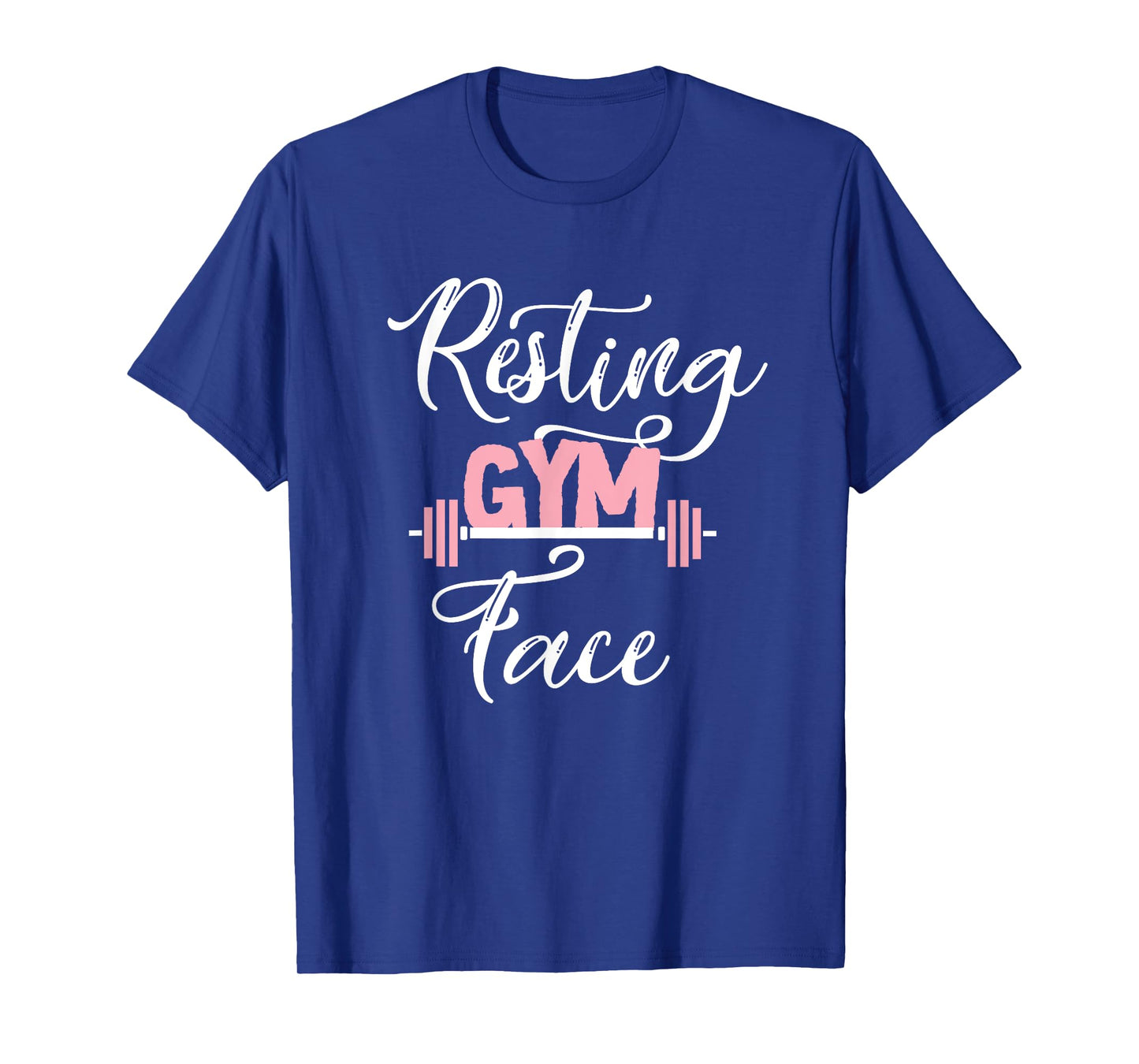 resting gym face funny cool workout fitness saying quote T-Shirt