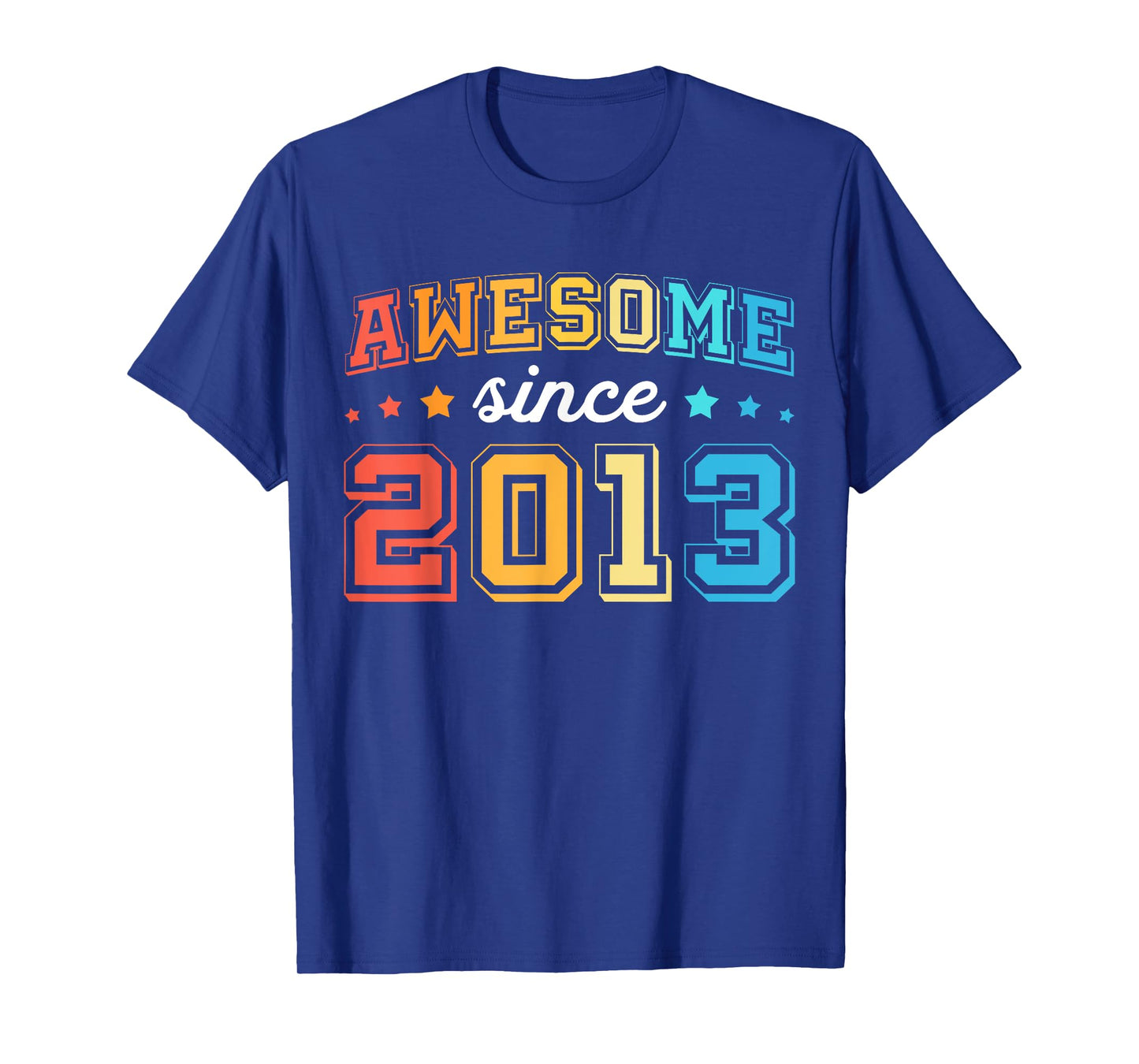 Awesome Since 2013 Retro 12th Birthday Boy 12 Birthday T-Shirt