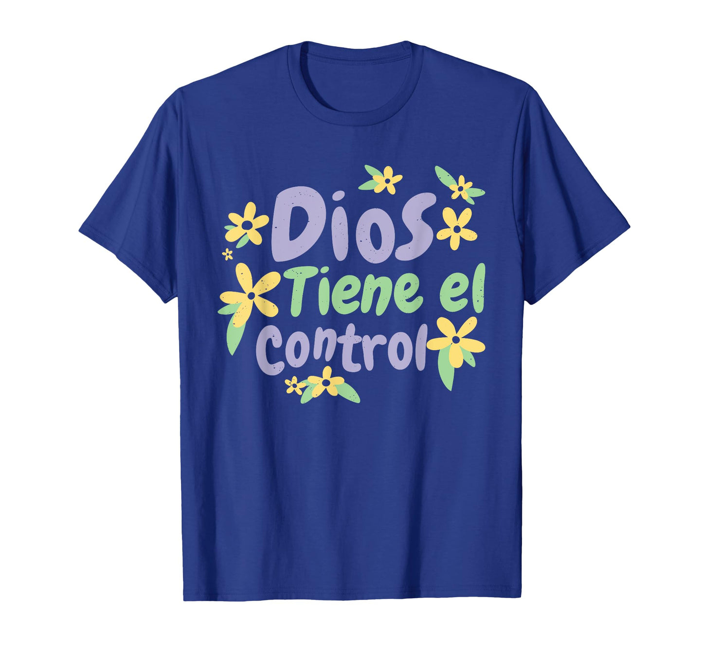 Dios Tiene El Control Jesus God Christian Spanish Bilingual T-Shirt