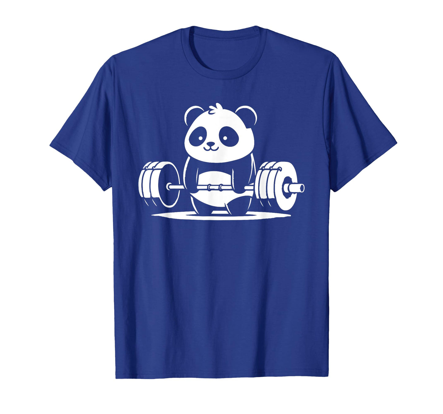 Panda Bear Lifting, Cute Kawaii Anime Gym Workout Fitness T-Shirt
