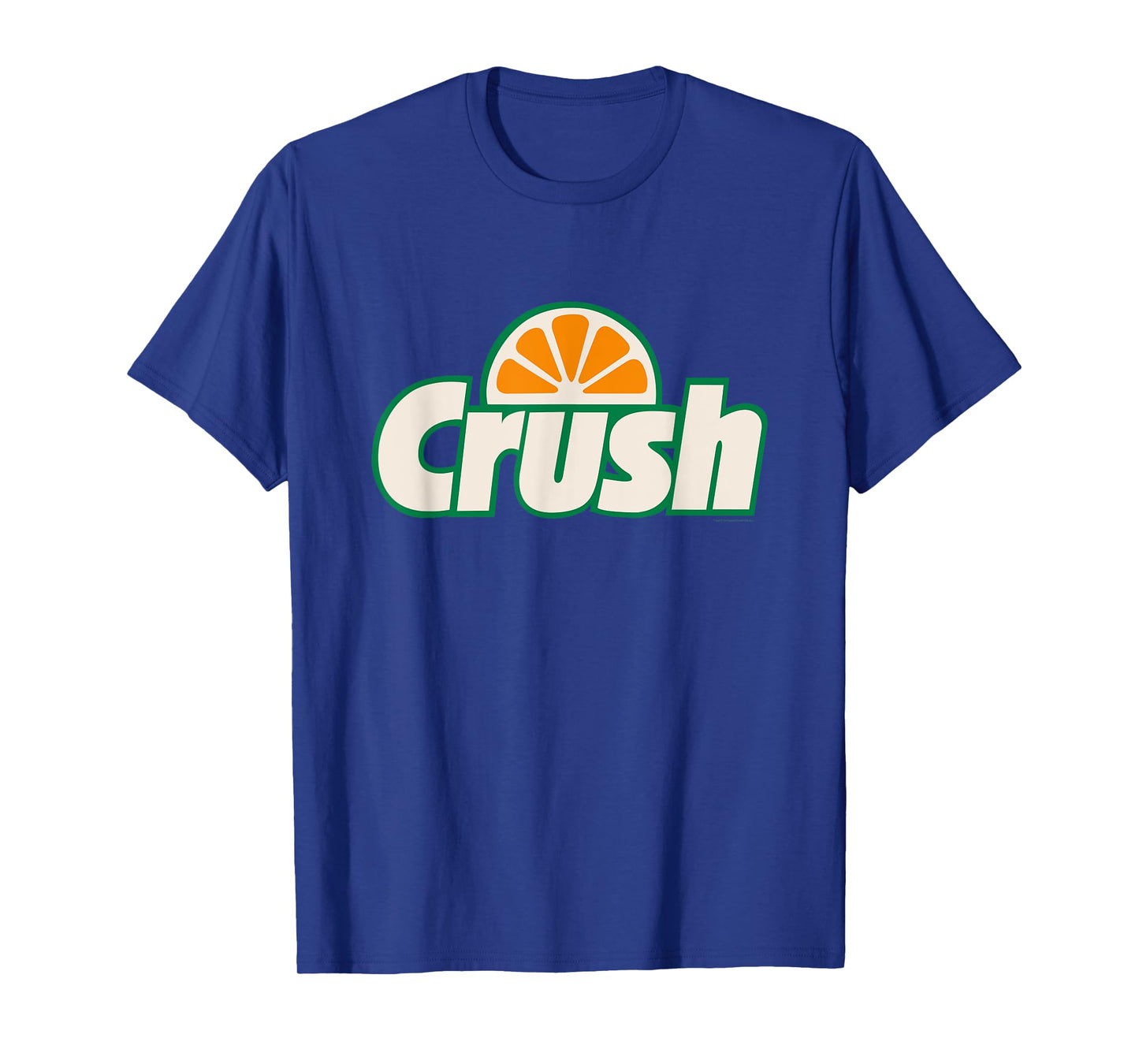 Crush Orange Slice Graphic Throwback Design T-Shirt