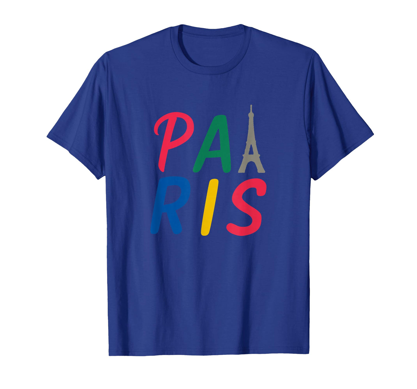 Paris France Eiffel Tower Art 90s Retro Graphic T-Shirt