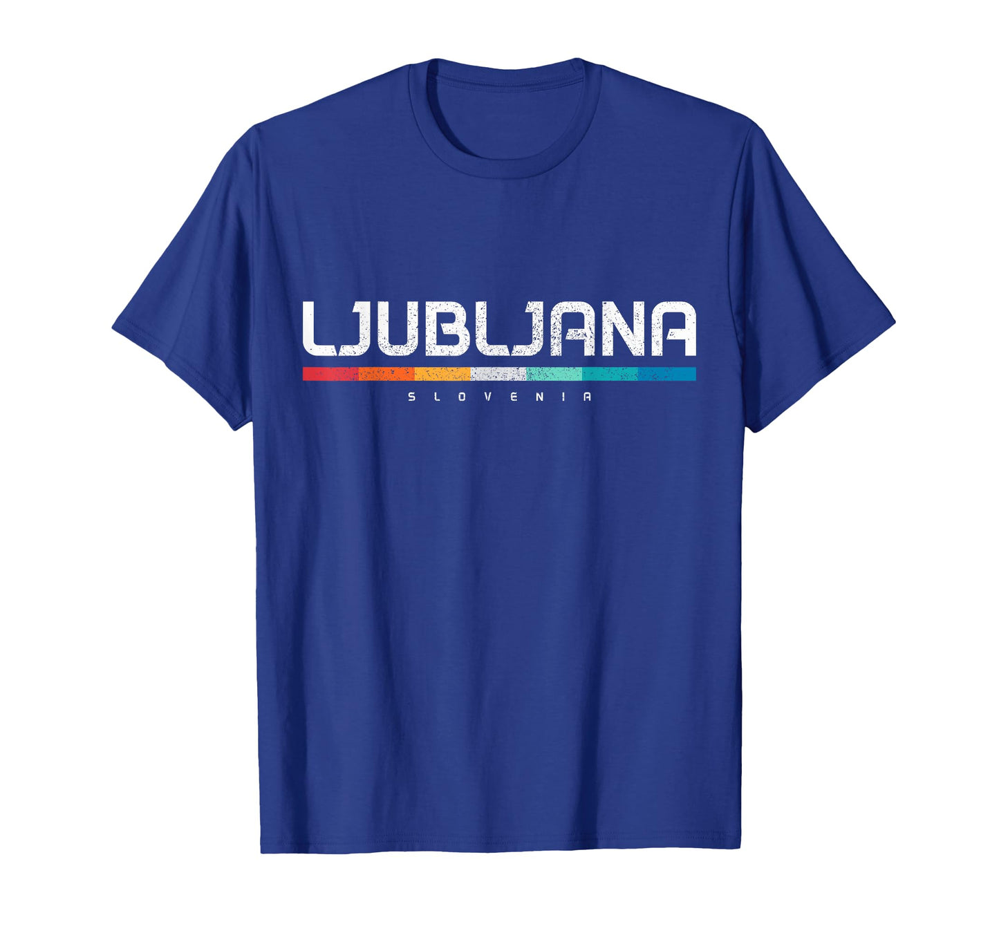We Love Ljubljana Slovenia Vintage Retro Slovenian Souvenir T-Shirt