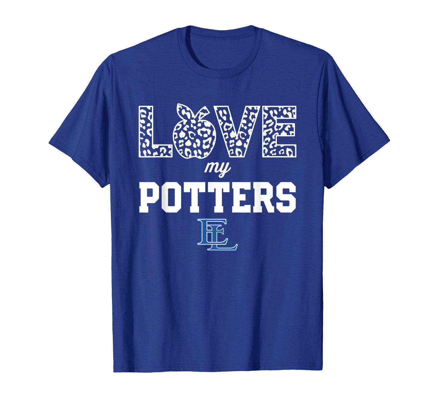 East Liverpool Potters Logo Love My Team HS T-Shirt