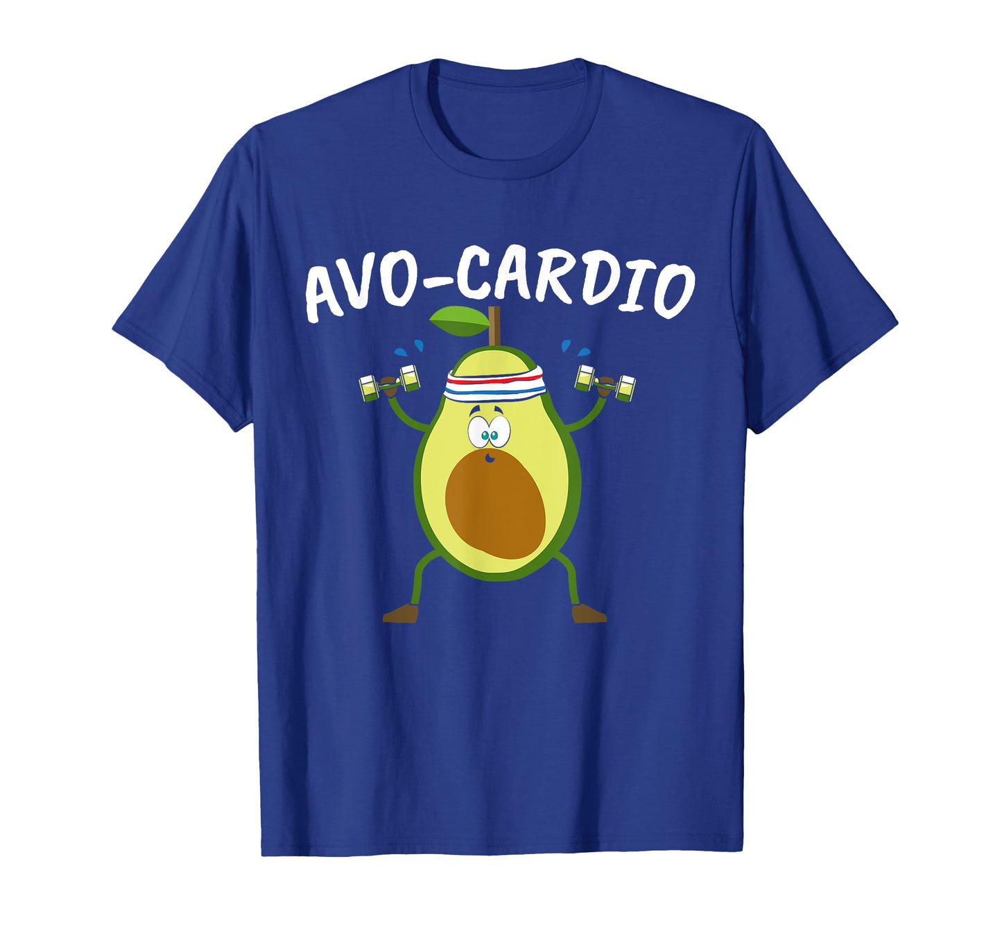 Avocado Graphic Avo Cardio for a Avacardio Workout Pun T-Shirt