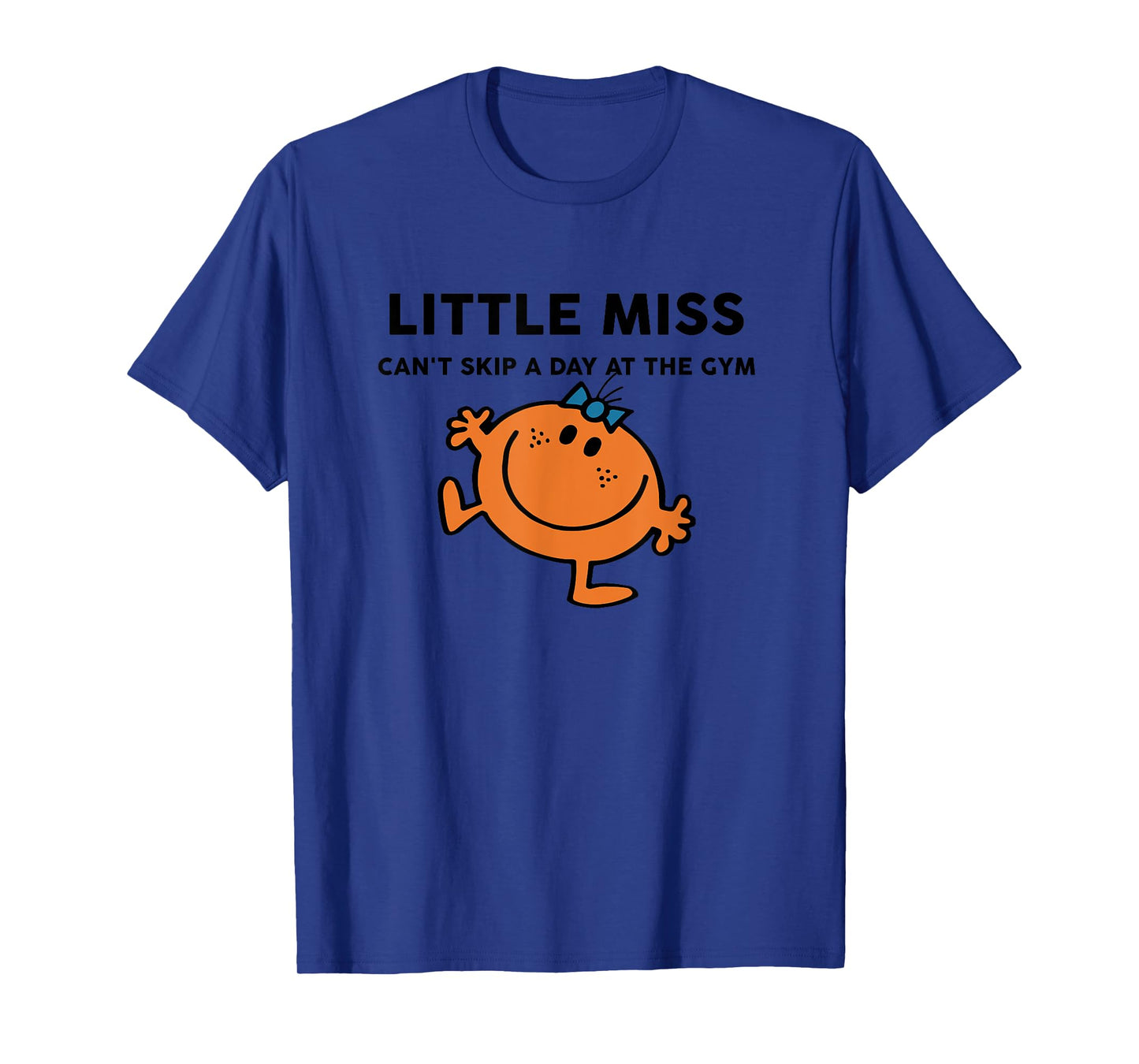 Little miss can't skip a day at the gym Funny Design T-Shirt