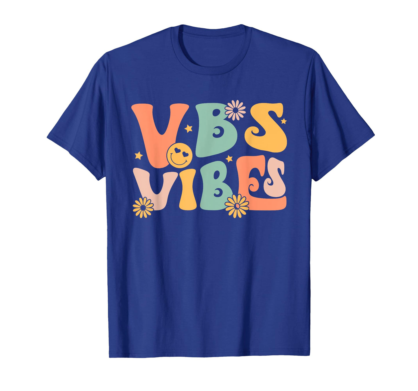 Retro Groovy VBS Vibes VBS 2024 Vacation Bible School Group T-Shirt
