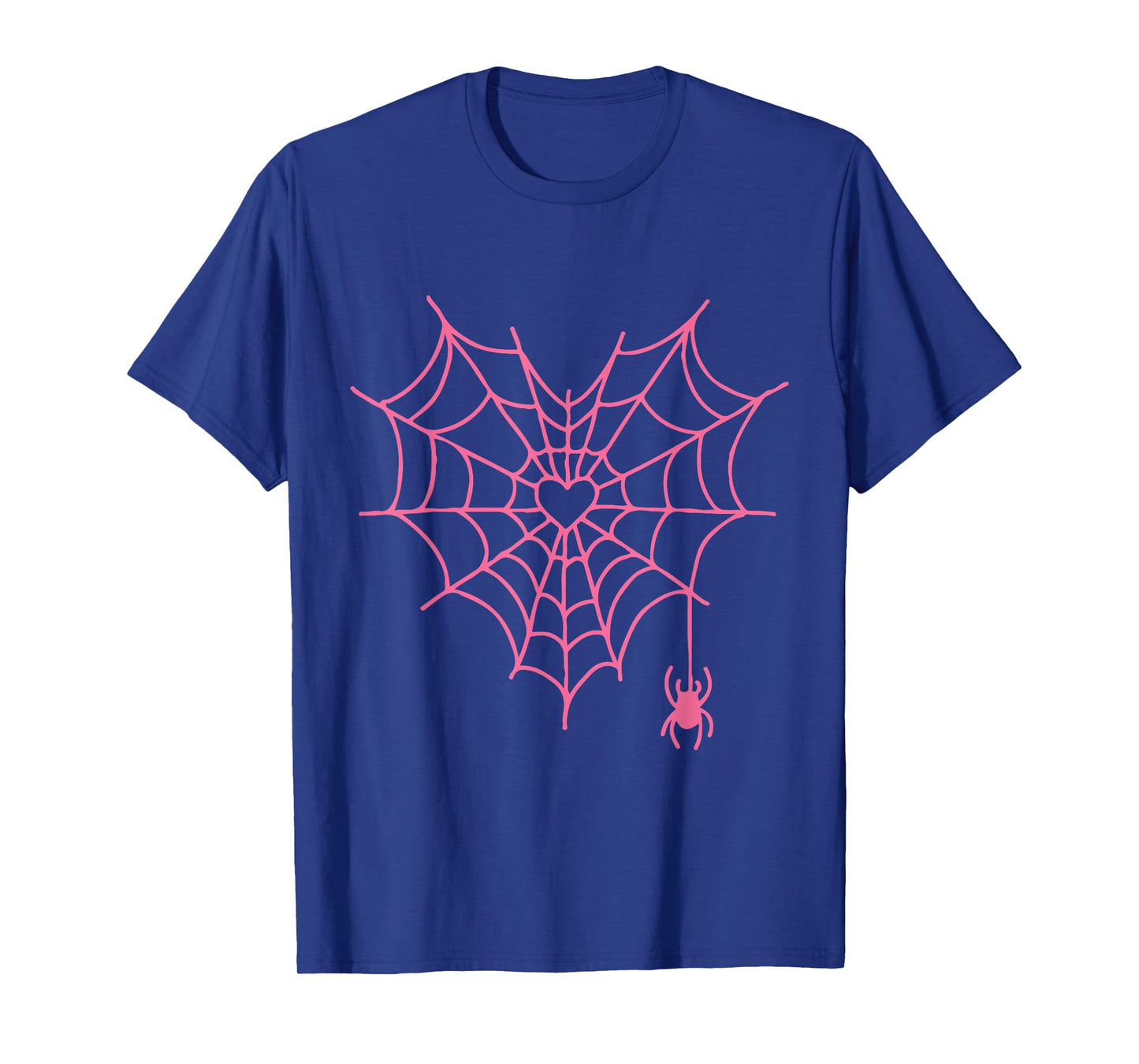 Heart spiderweb Halloween Design Horror shirt T-Shirt