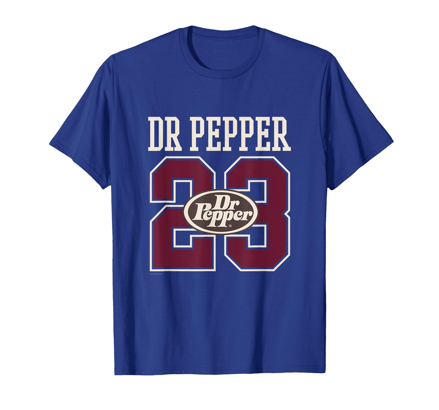 Dr. Pepper 23 Flavors Retro Collegiate Sport Style T-Shirt