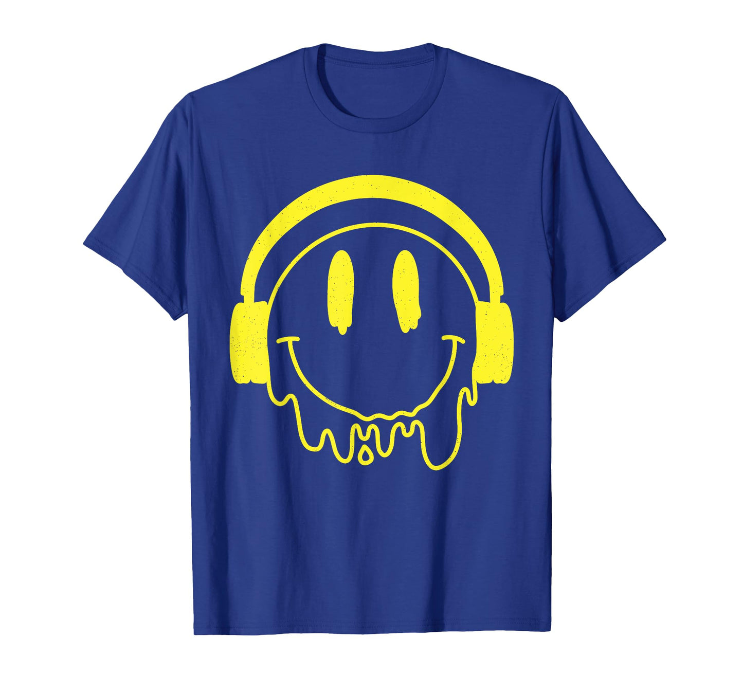 Melting Yellow Smile Funny Smiling Melted Dripping Face Cute T-Shirt