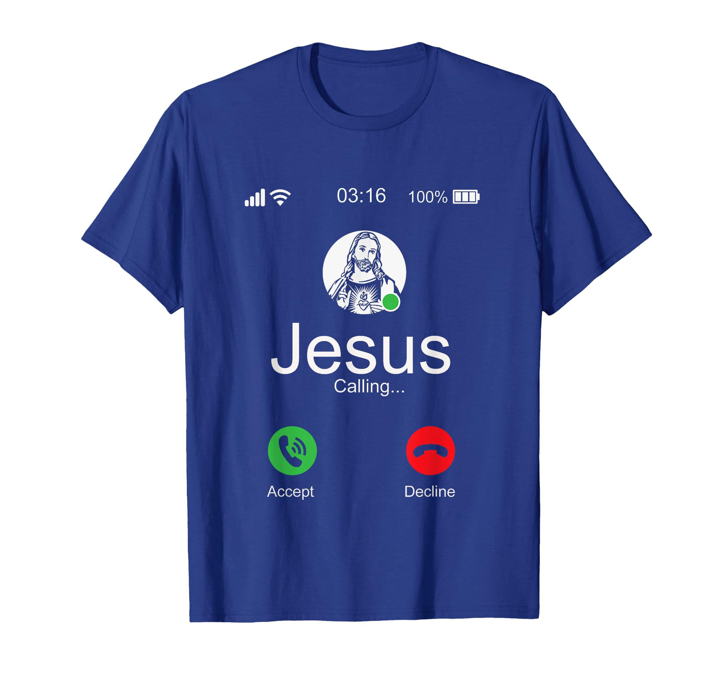 Jesus Is Calling - Christian T T-Shirt