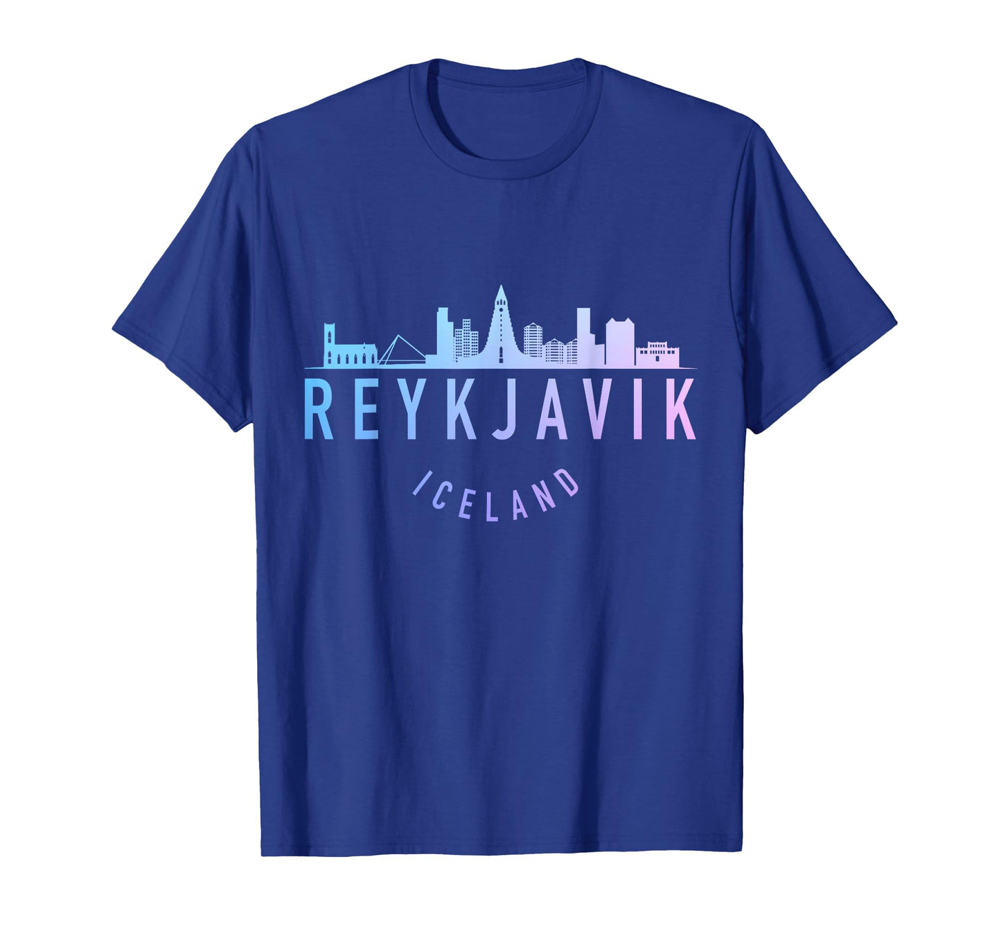 Reykjavik Iceland Skyline Pride Souvenir T-Shirt