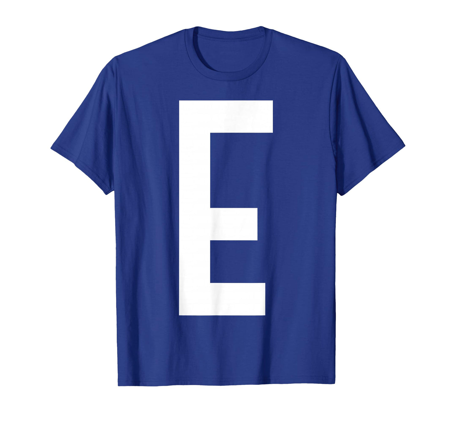 Letter E Funny Group Matching Christmas Costume 2025 Family T-Shirt