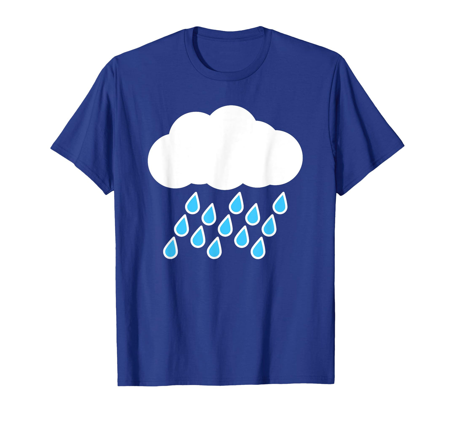 White Clouds Rain Drop Costume T-Shirt